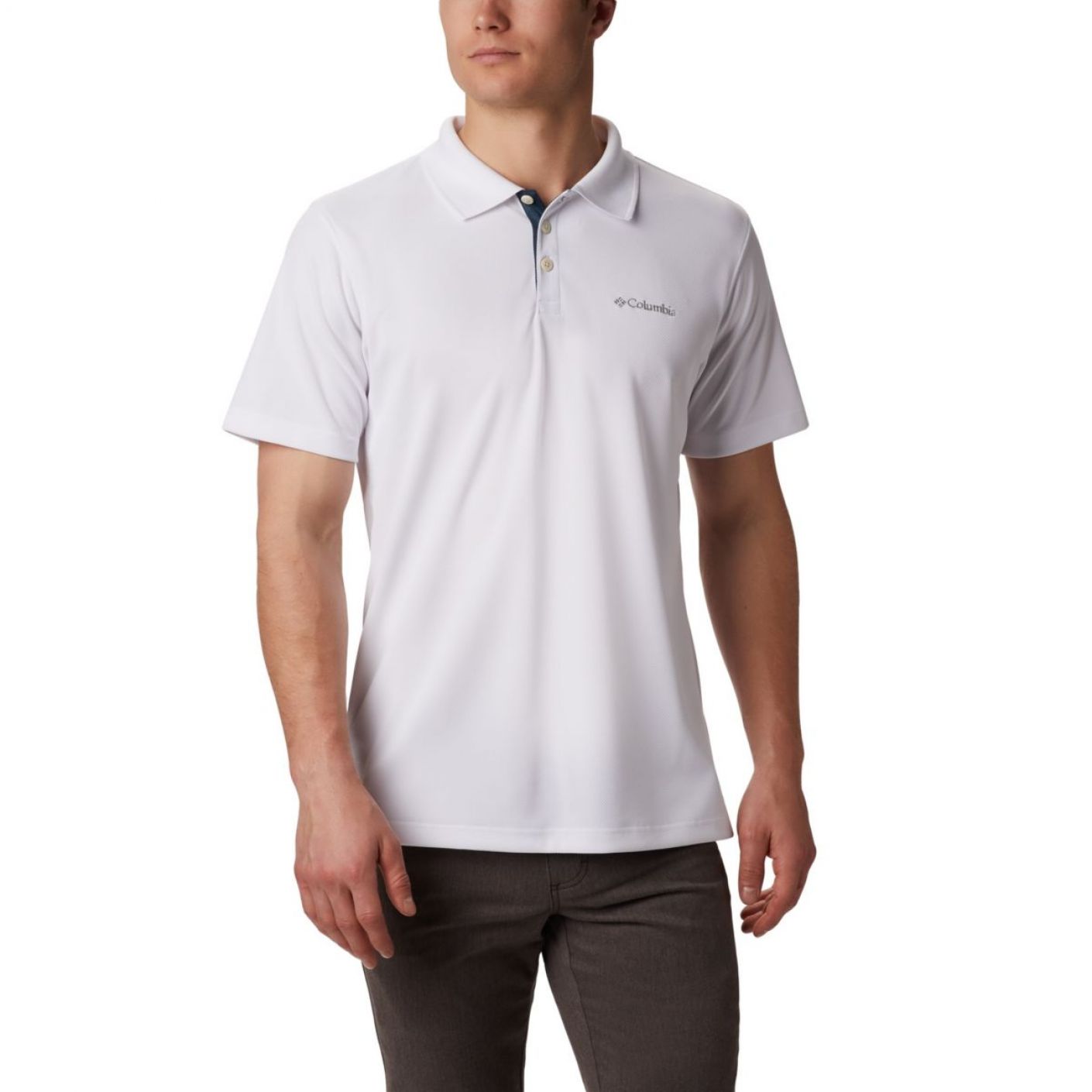 Columbia Polo Utilizer White Men