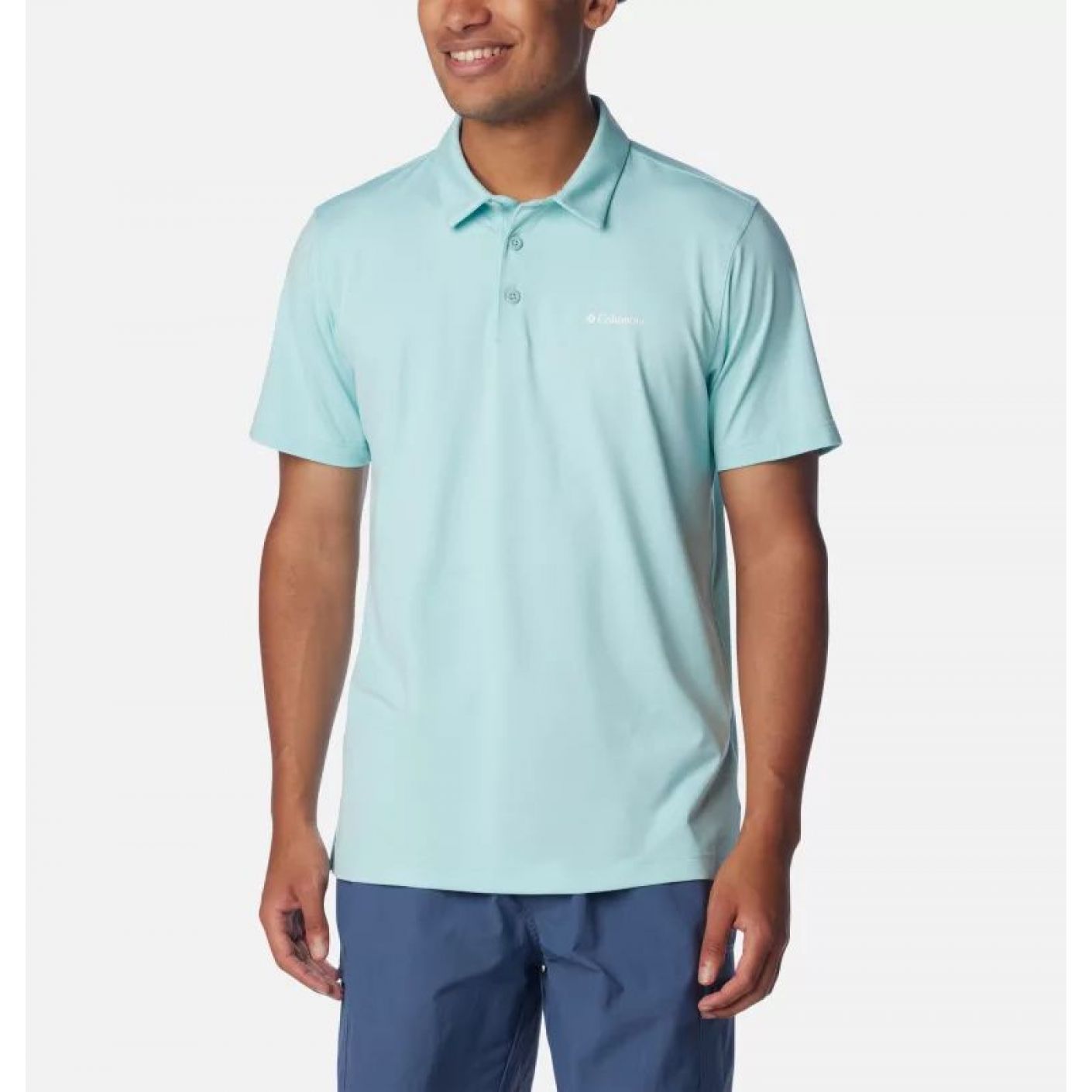 Columbia Polo Tech Trail Spray Heather Men's