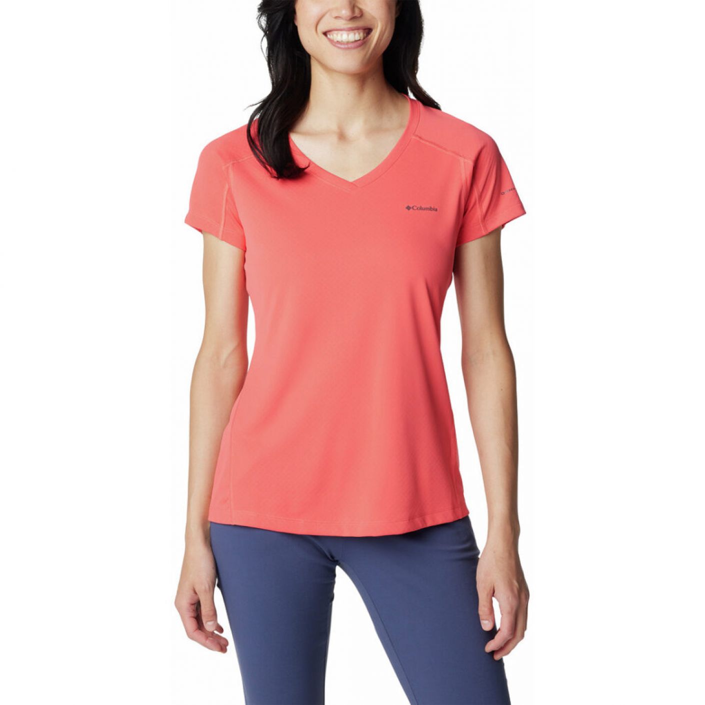 Columbia Zero Rules Pink T-Shirt for Women