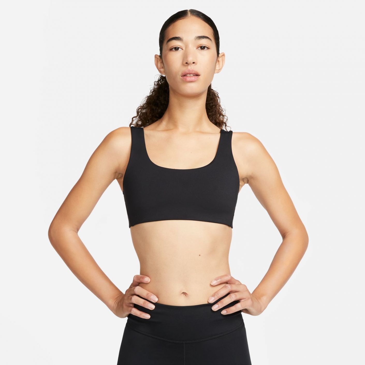 Nike Bra Alate All U a sostegno leggero Nero da Donna