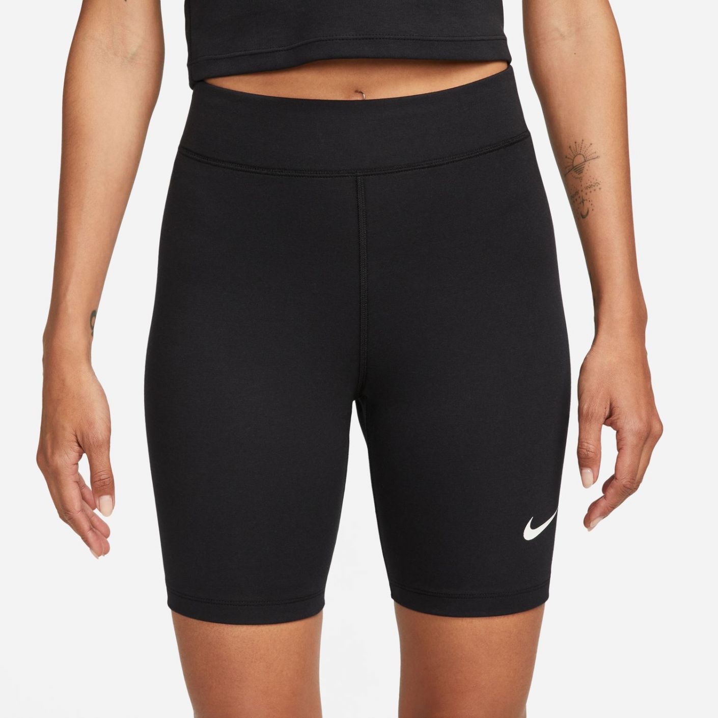 Nike Shorts Sportswear Classics Black/Sail da Donna