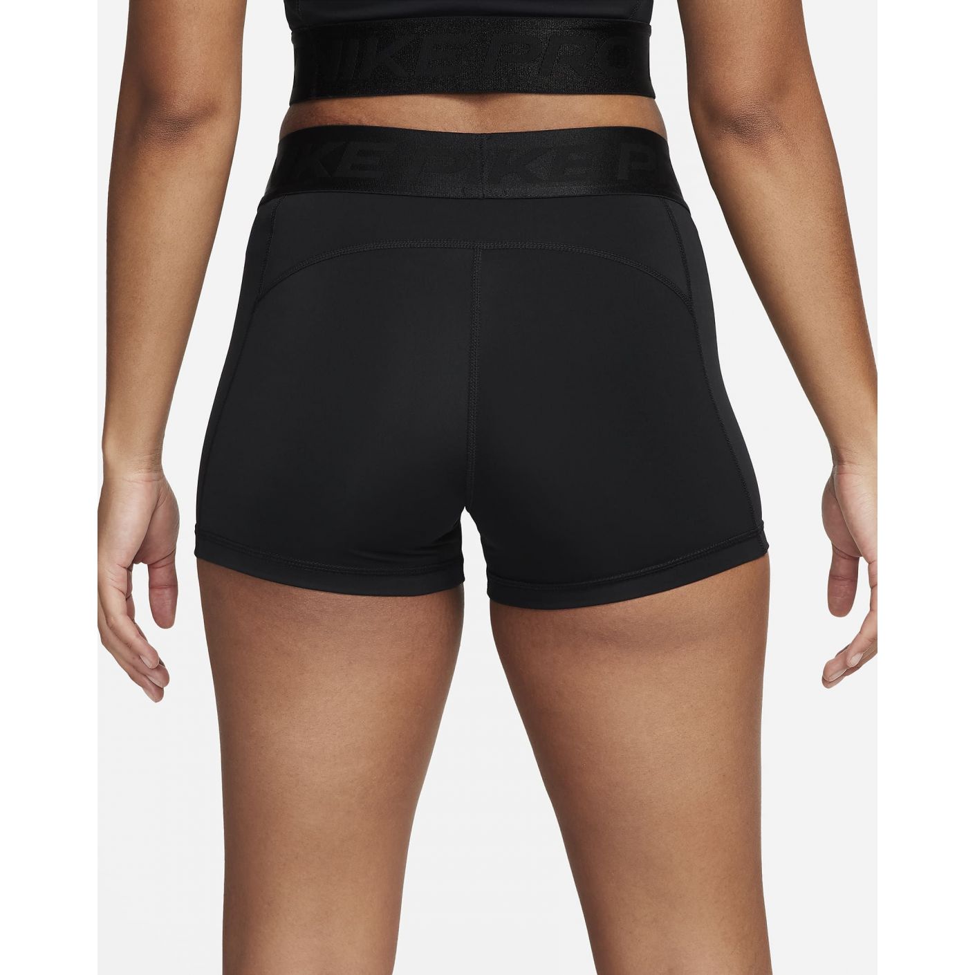 Nike Mid-Rise Shorts 8cm Black for Women