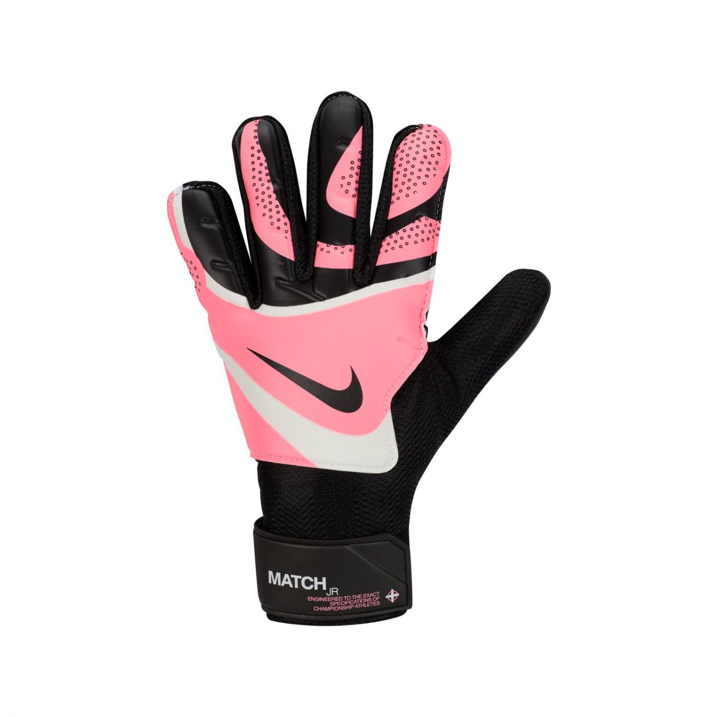 Nike Match Junior Goalkeeper Gloves Black/Sunset Pulse