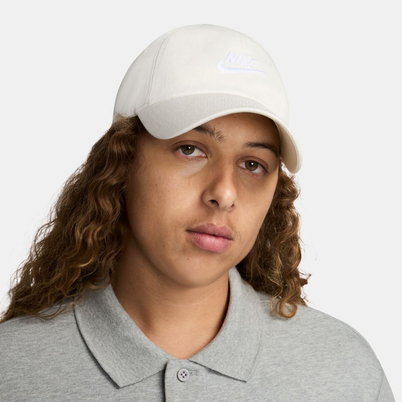 Nike Hat Unstructured Futura Wash Sail/White