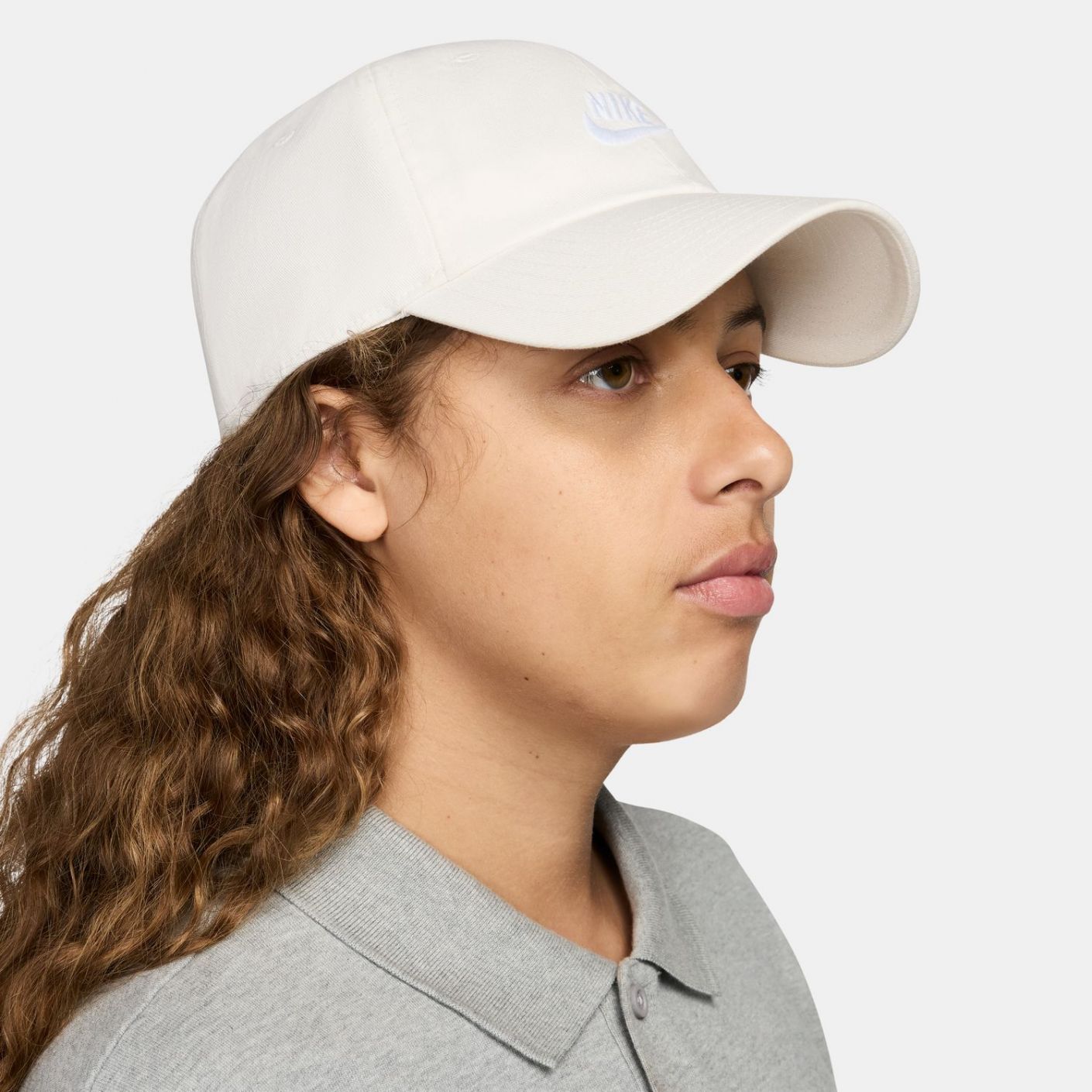 Nike Hat Unstructured Futura Wash Sail/White