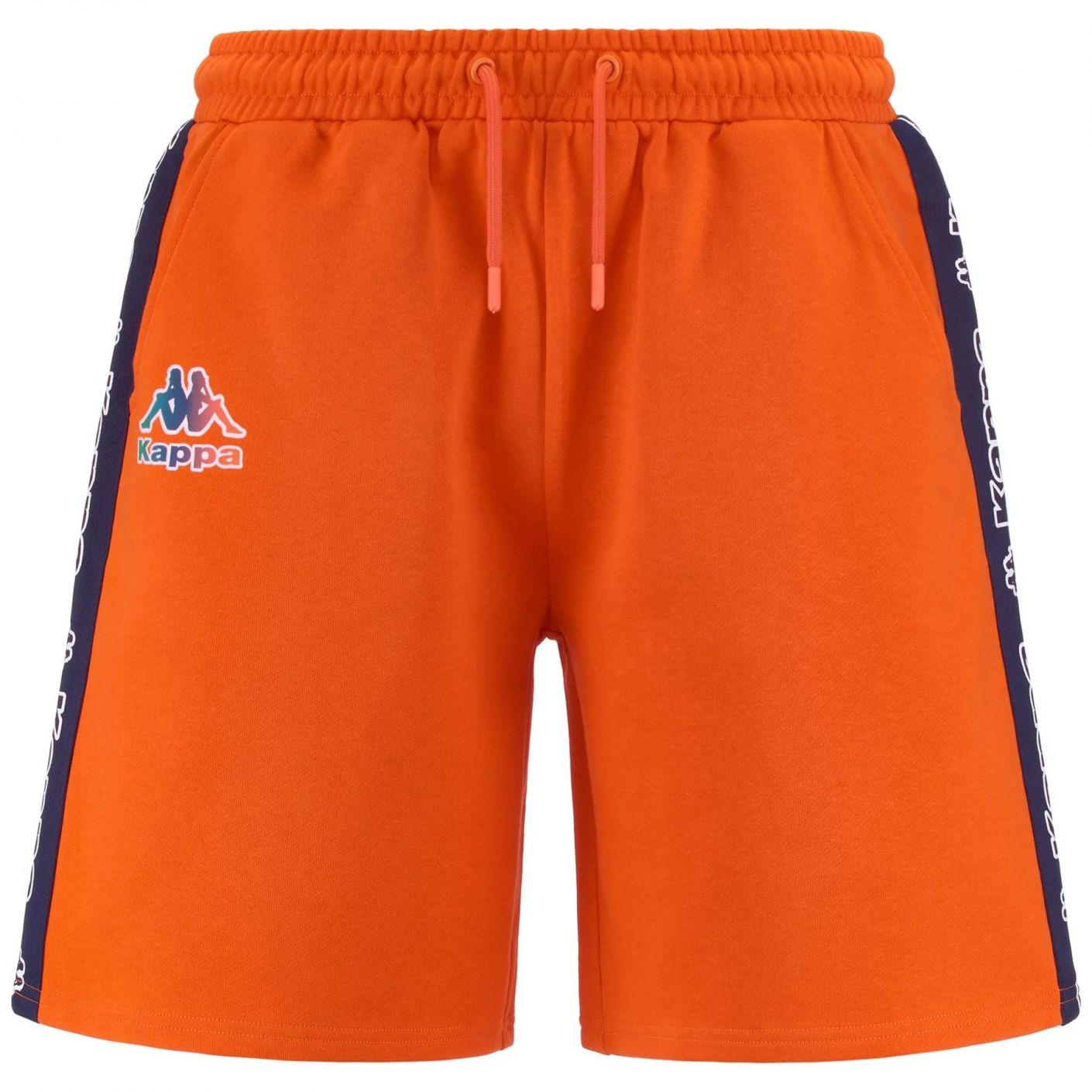Kappa Short Logo Fulto Orange Vibrant da Uomo