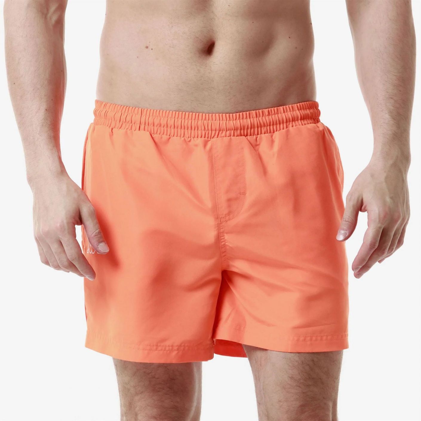 Kappa Fultomi Logo Neon Orange Herren Badehose