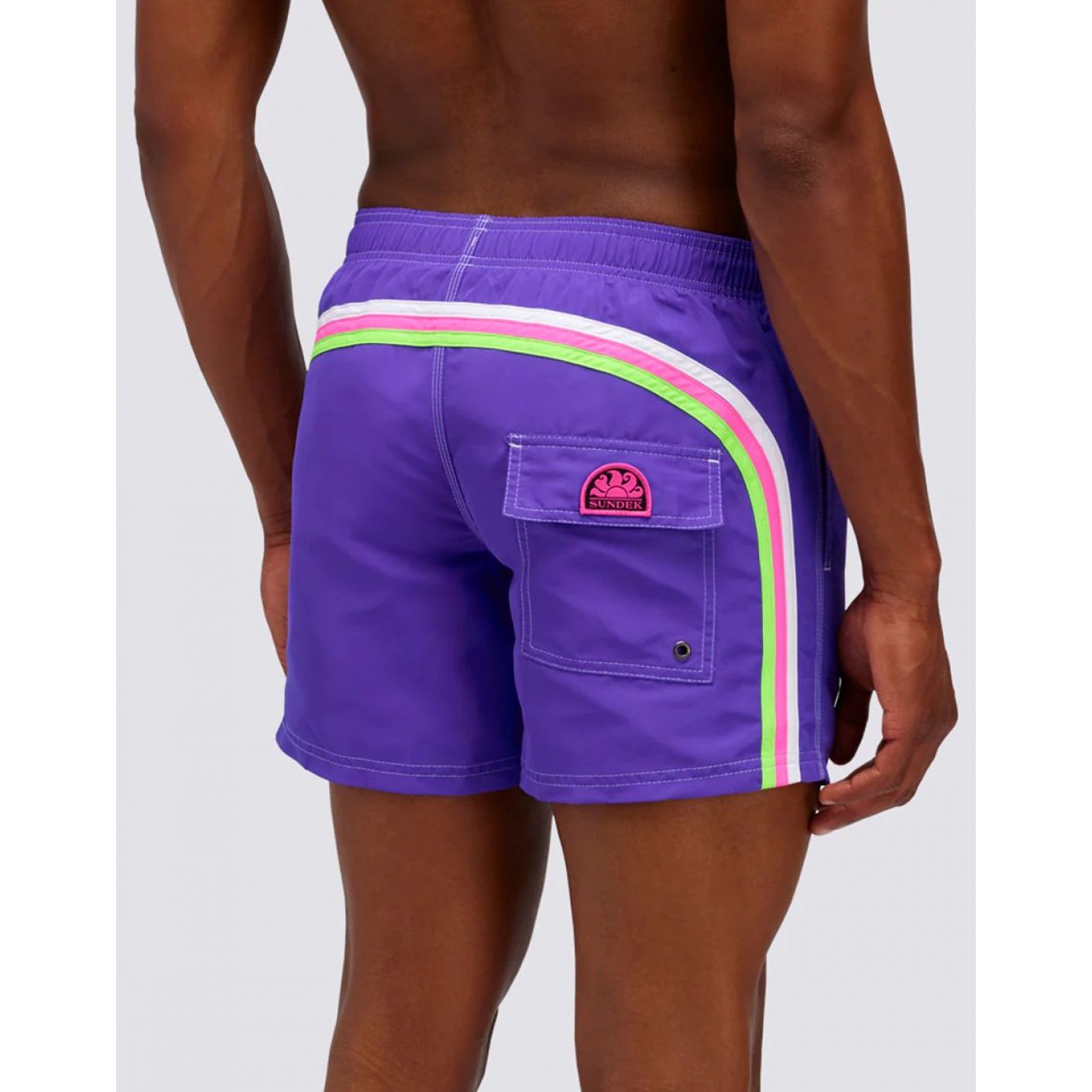 Sundek Icon Taffeta True Purple Men's Swim Boxer