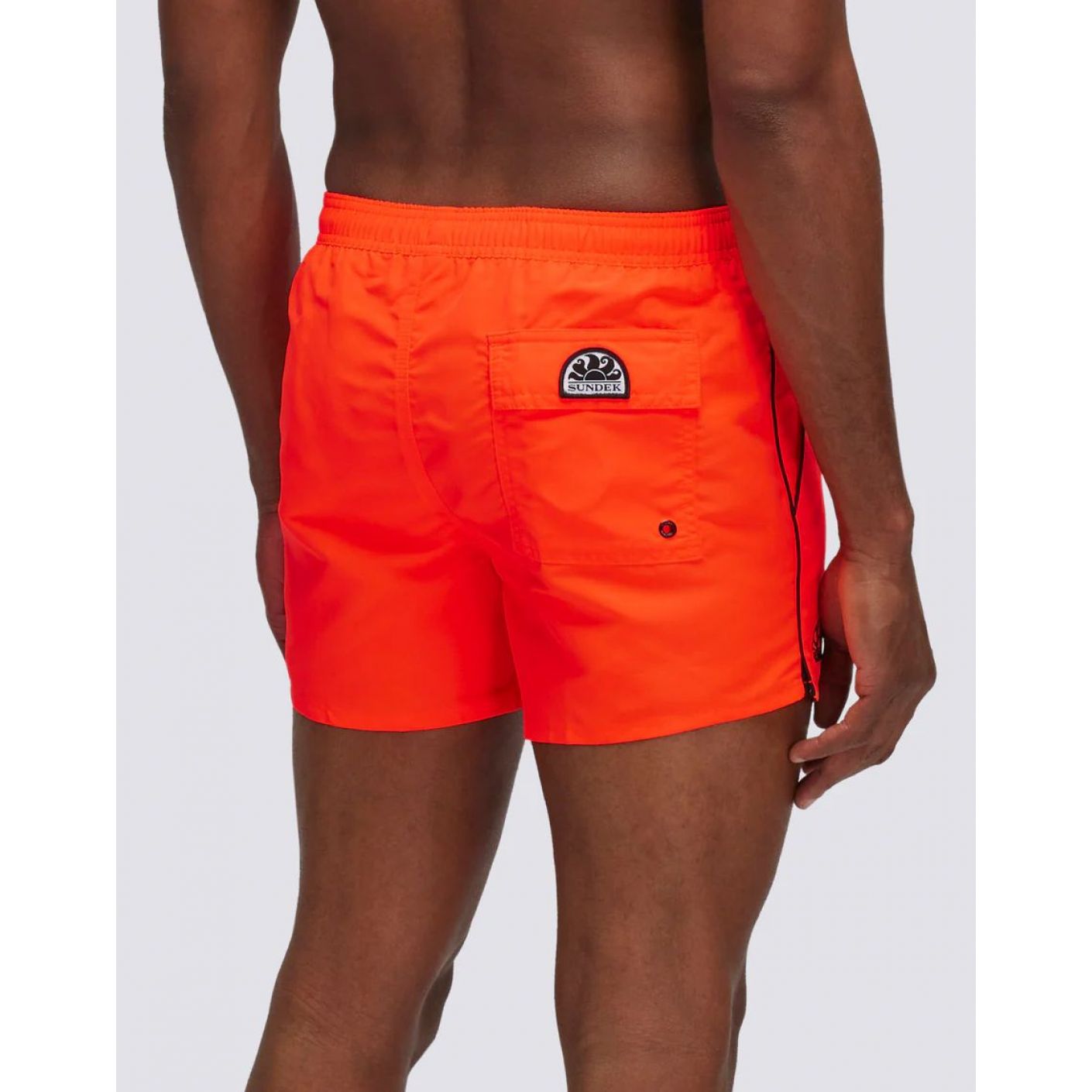 Sundek Elastic Coltrane Fluo Orange Men's Swim Boxer