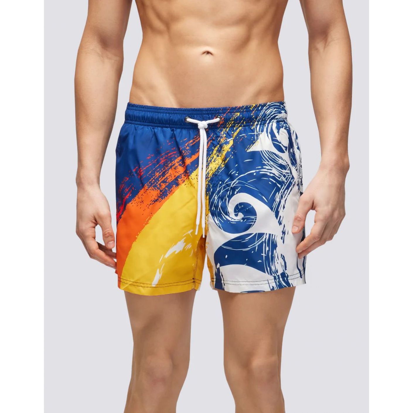 Sundek Admiral Logo Print Swim Boxer for Men