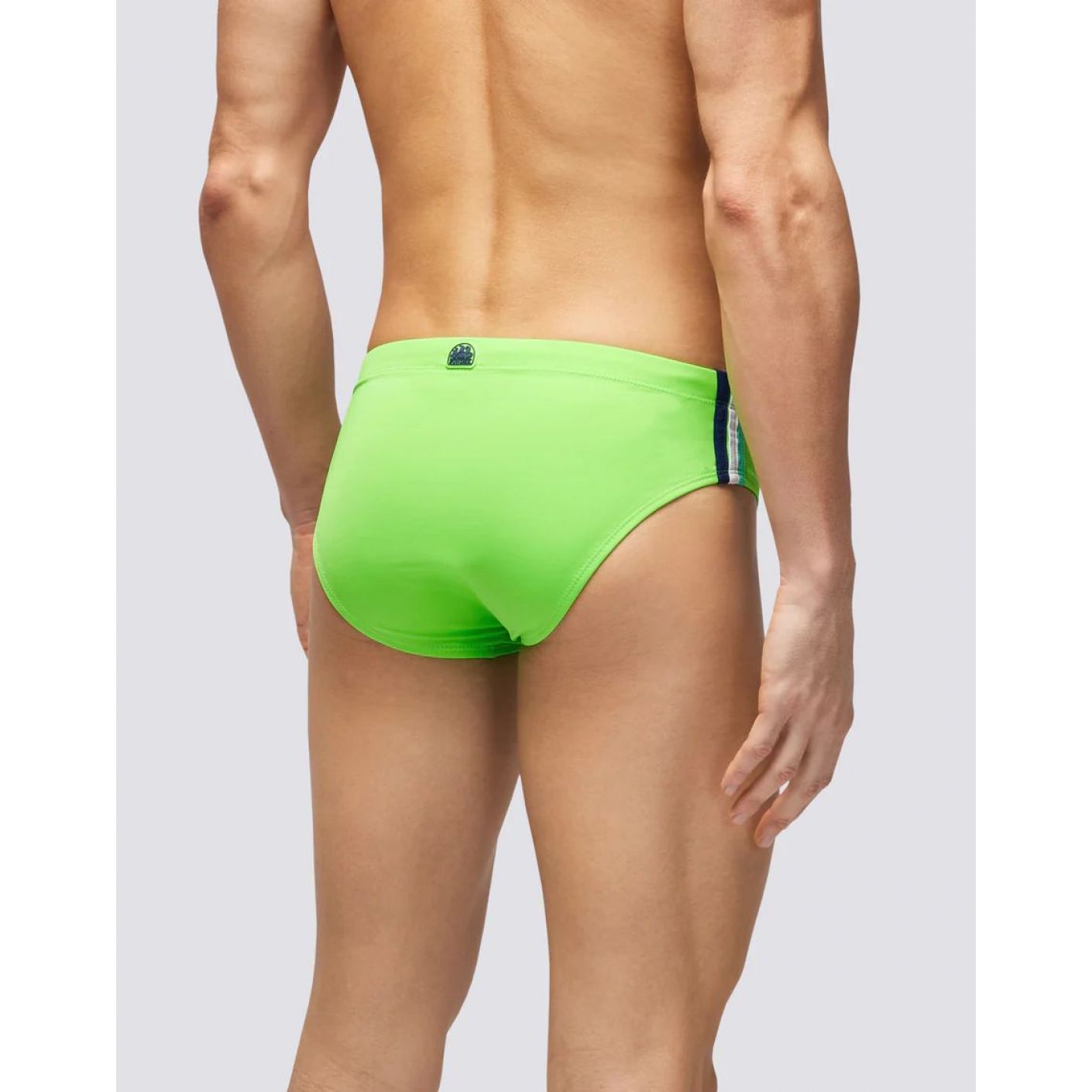 Sundek Diwalter Green Flash swim briefs for men