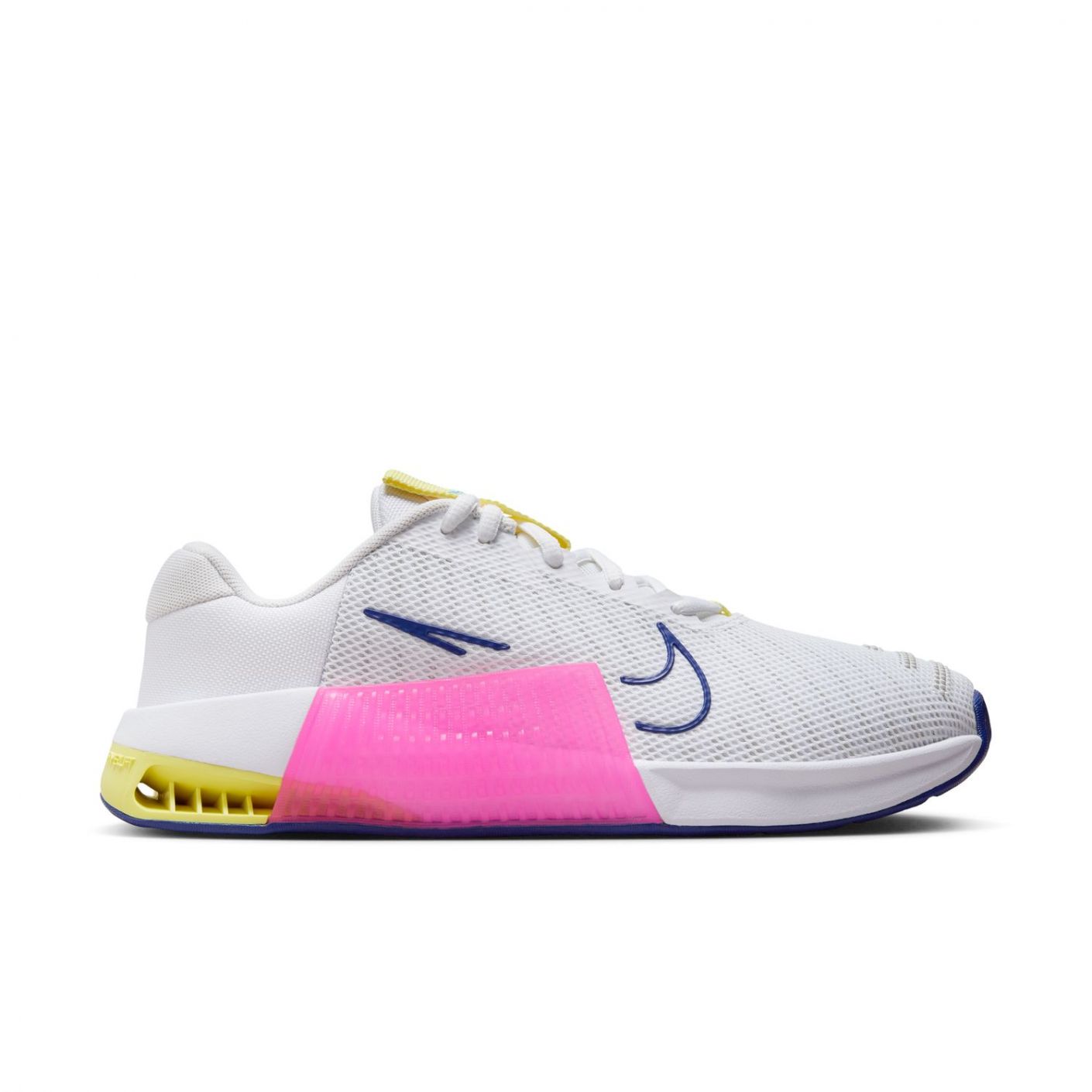 Nike Metcon 9 White/White-Deep Royal Blue-Fierce Pink Donna