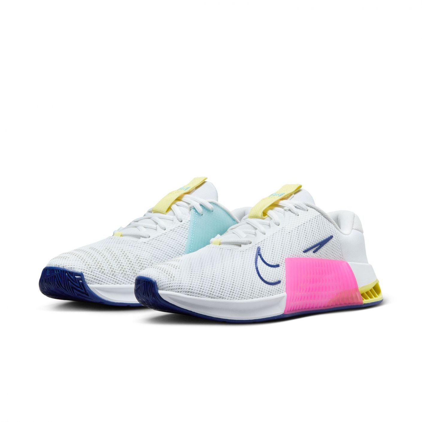 Nike Metcon 9 White/White-Deep Royal Blue-Fierce Pink Donna