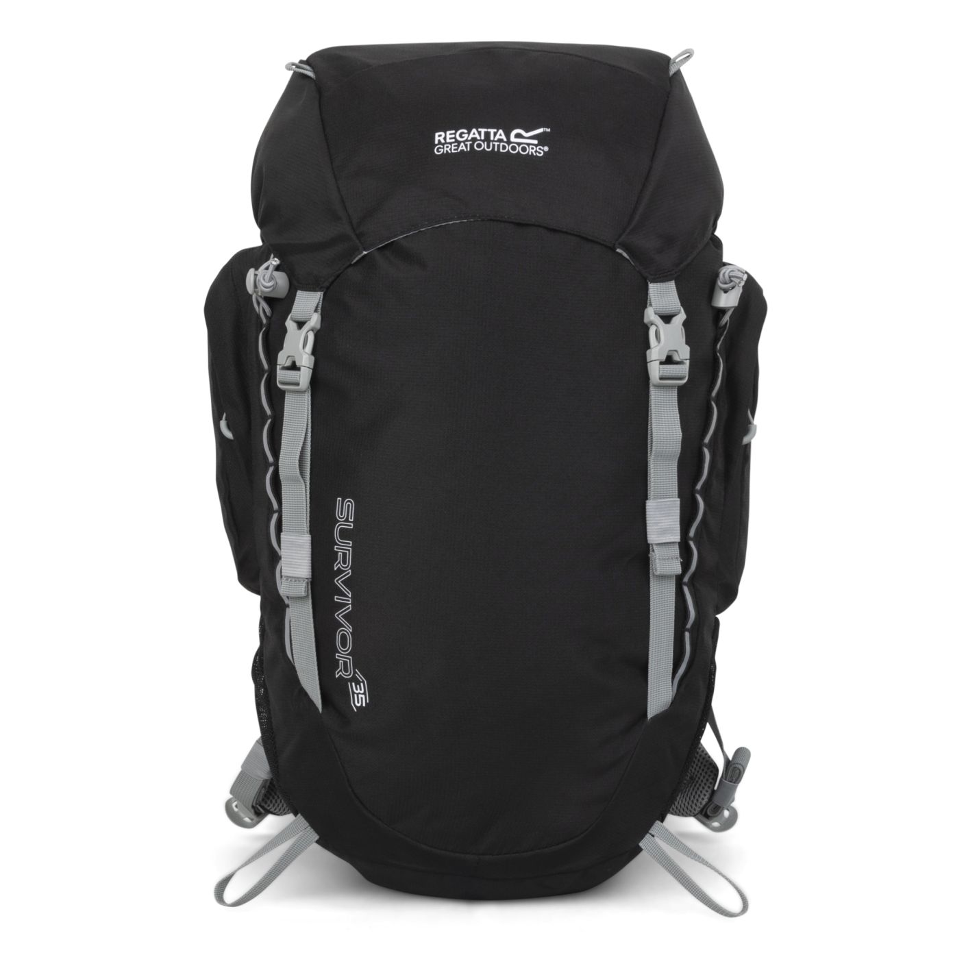 Regatta Survivor V4 35L Schwarzer Rucksack