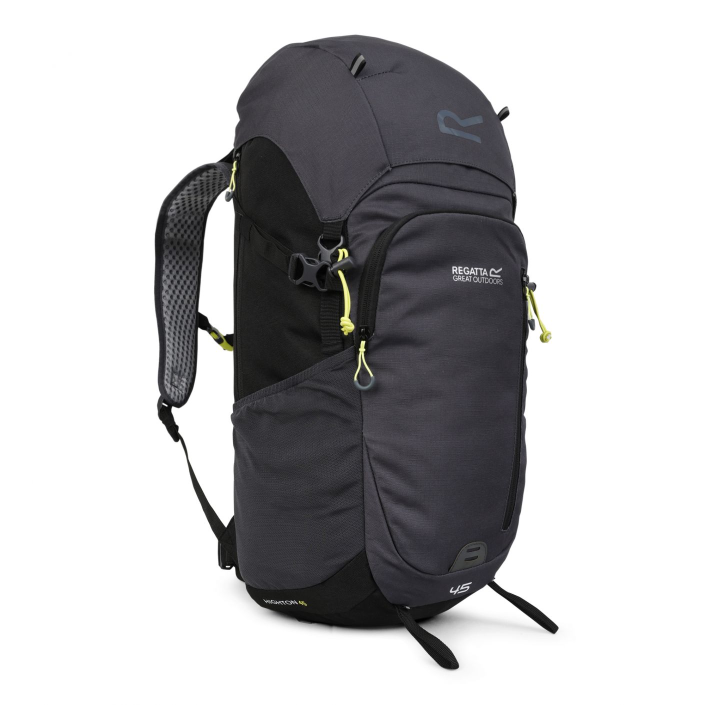 Regatta Highton V2 45L Rucksack Black Seal Grey