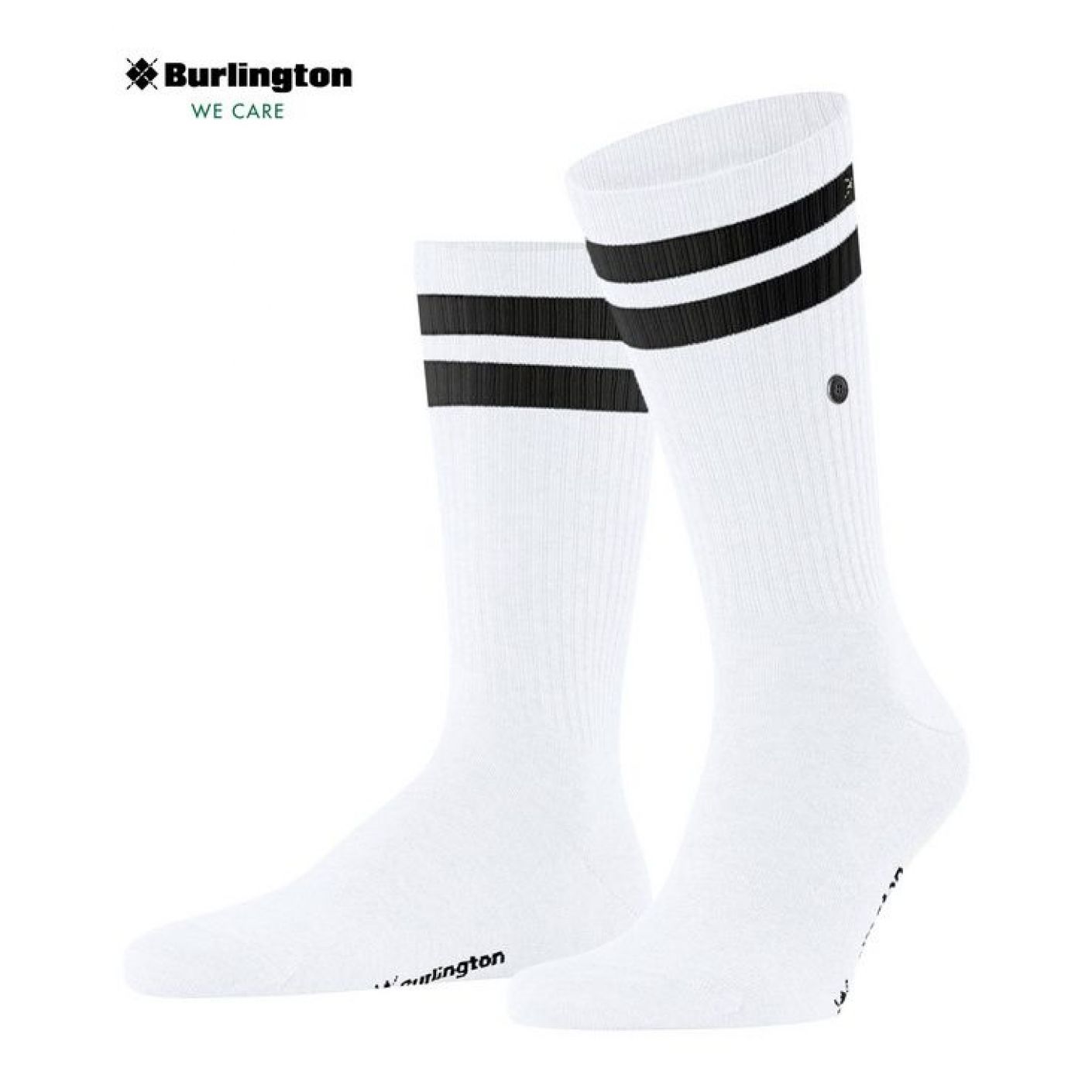 Burlington Court Weiße Socke