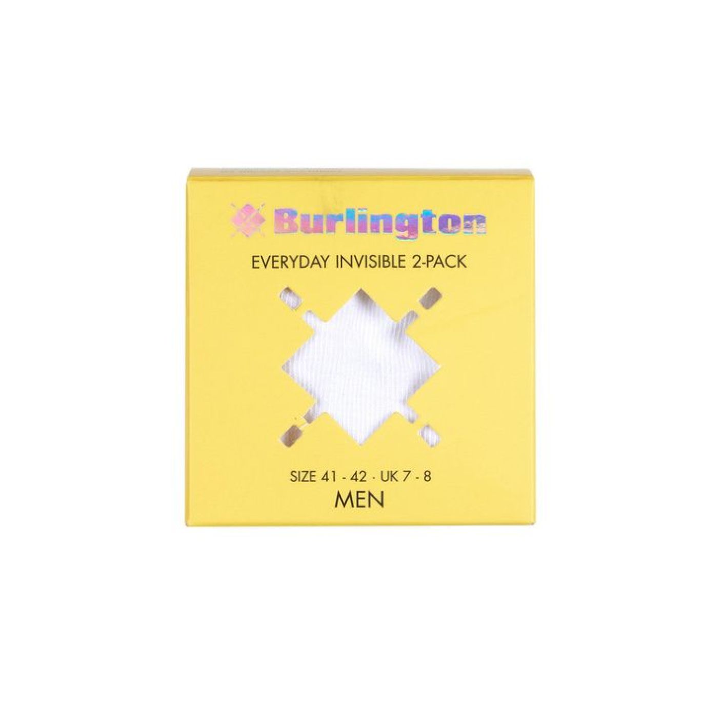 Burlington Box Everyday Ghosts 2 Paar Weiß