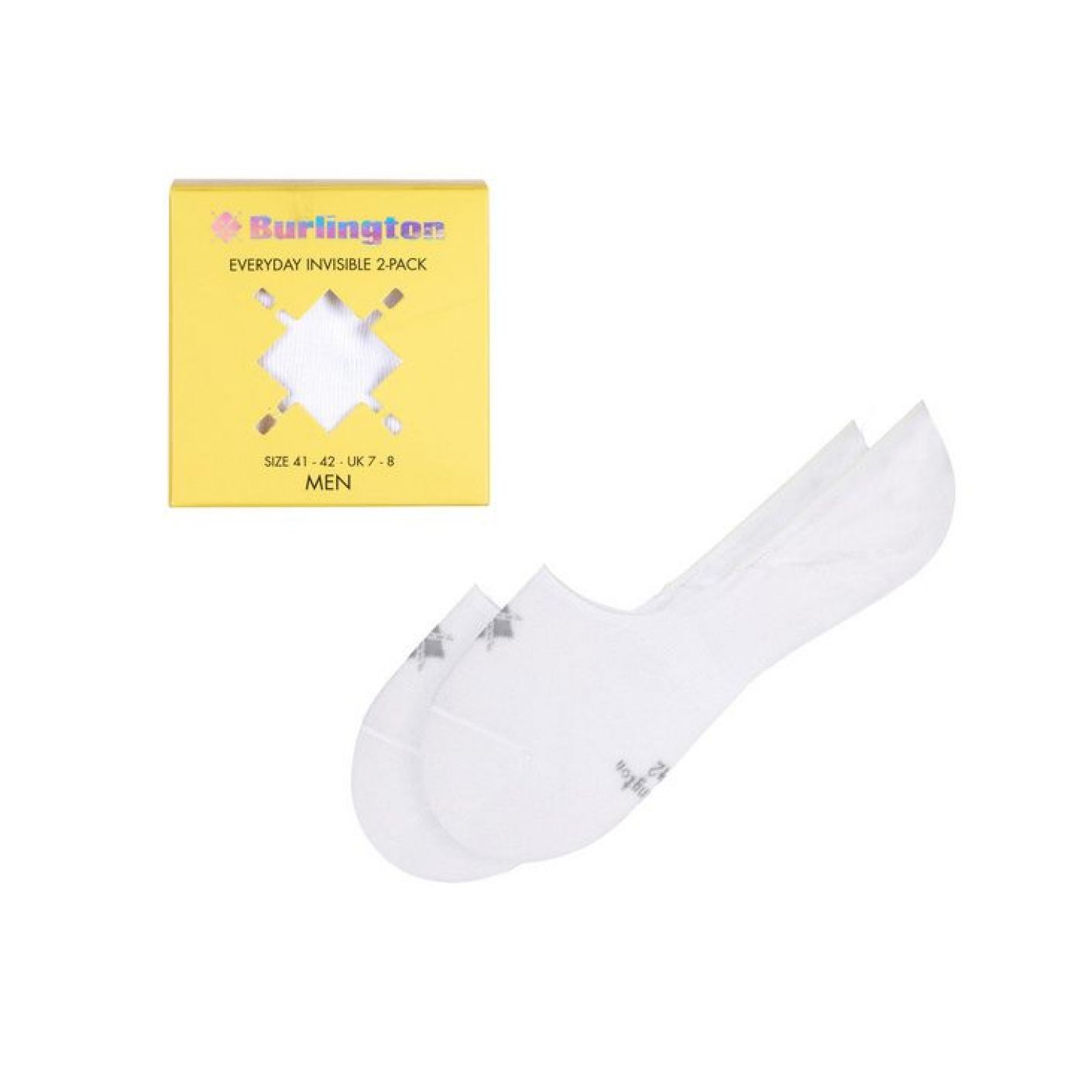 Burlington Box Everyday Ghosts 2 Paar Weiß