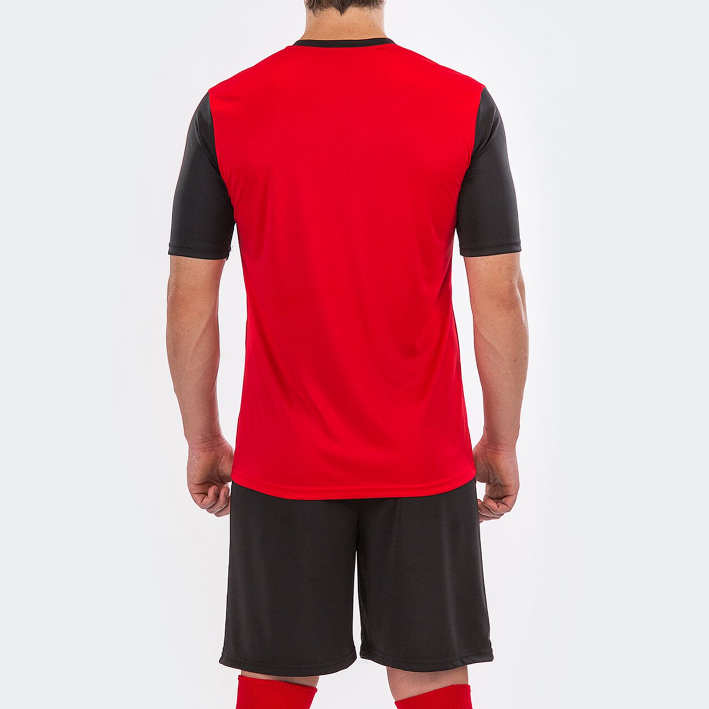 Joma T-Shirt Winner Rosso/Nero da Uomo