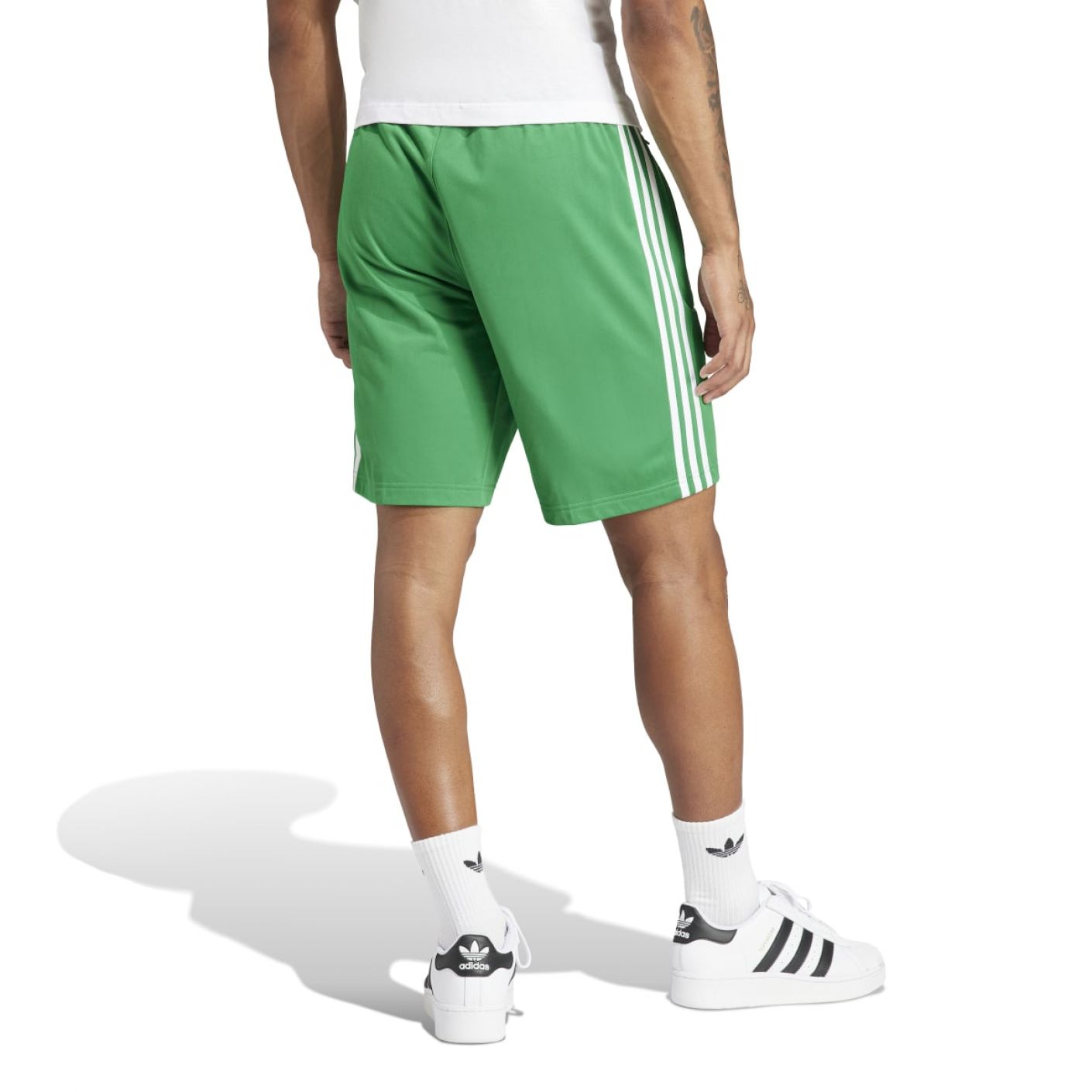 Adidas Short Firebird Verde/Bianco da Uomo