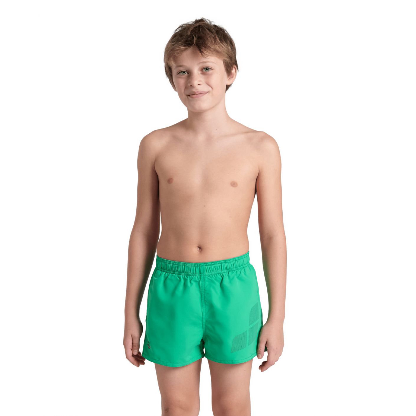 Arena Logo Green Quartz Badeshorts für Jungen