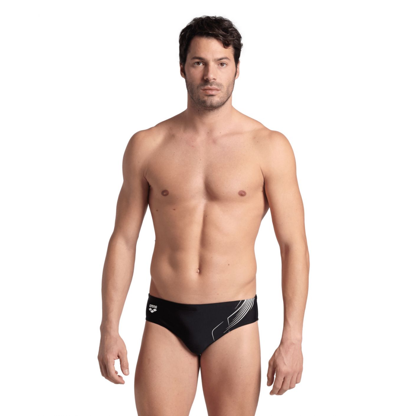 Arena Slip Dive Black/White da Uomo