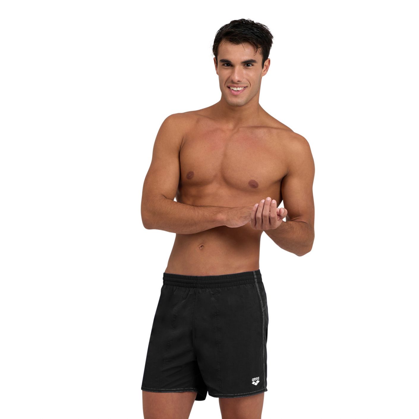 Arena Herren Bywayx R Schwarze Badeshorts