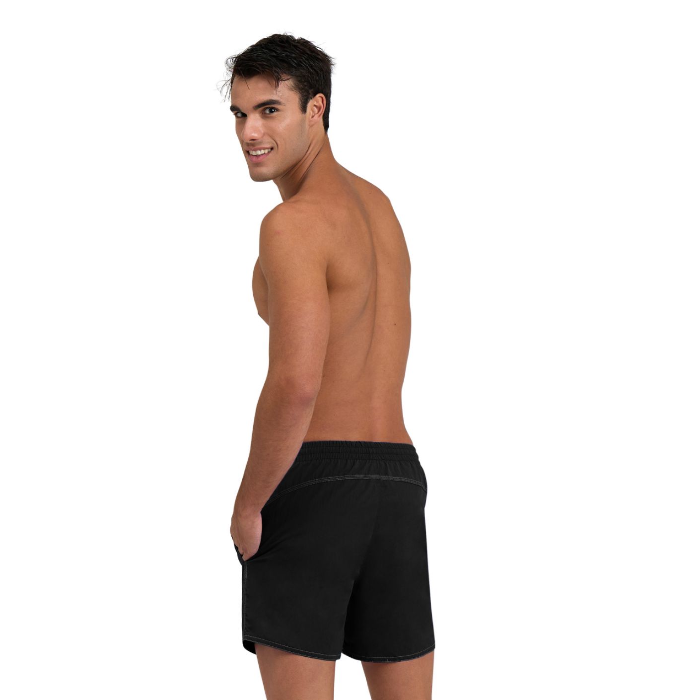 Arena Herren Bywayx R Schwarze Badeshorts