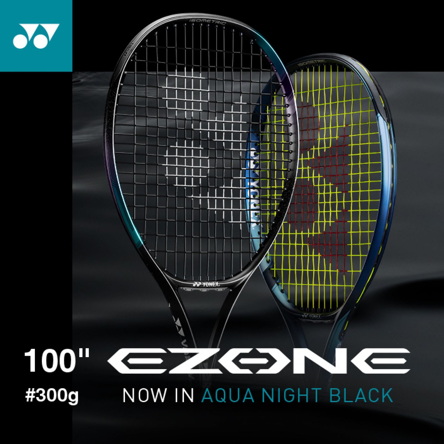 Yonex Ezone 100/300g AQ Black