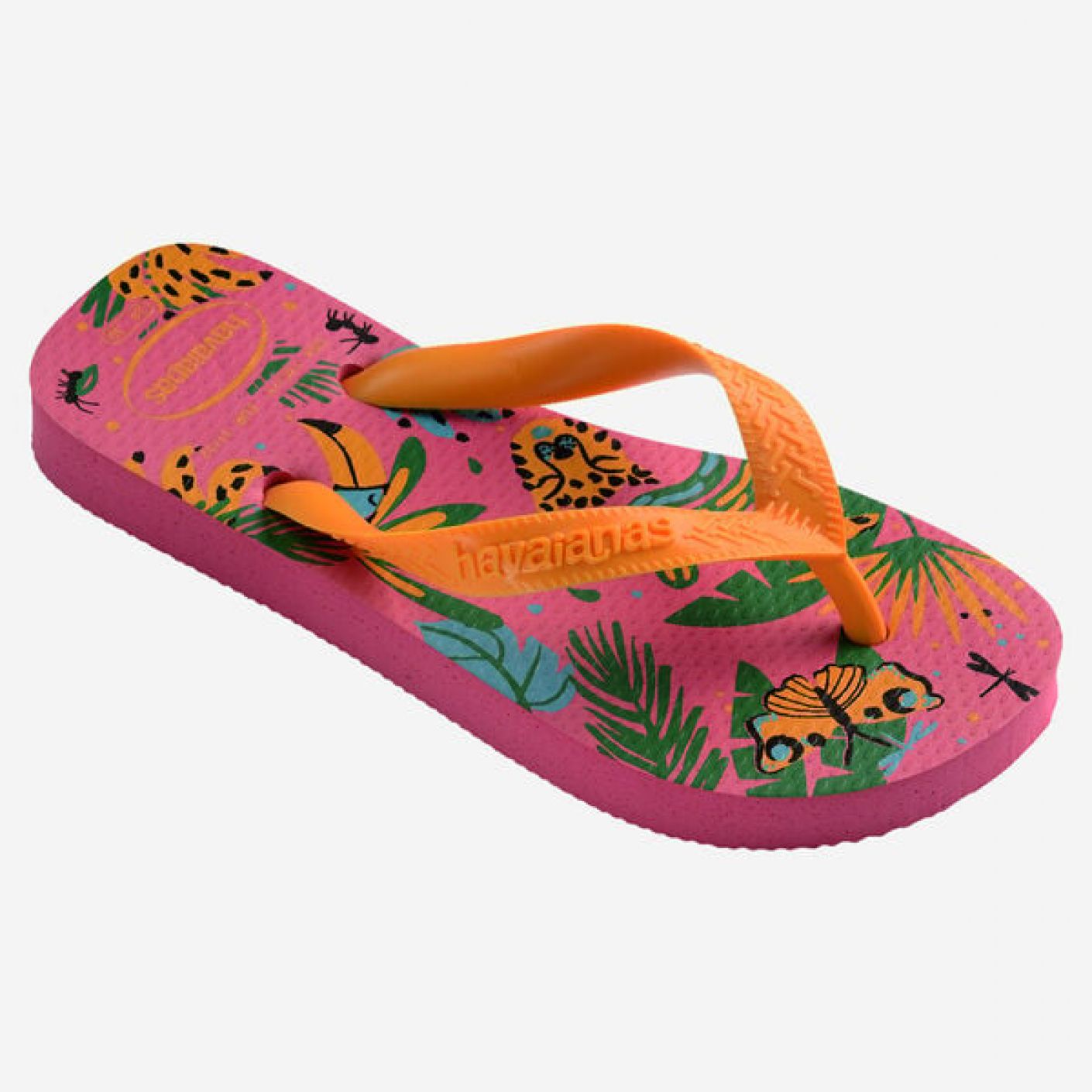 Havaianas Kids Top Fashion Pink Flux/Pop Yellow