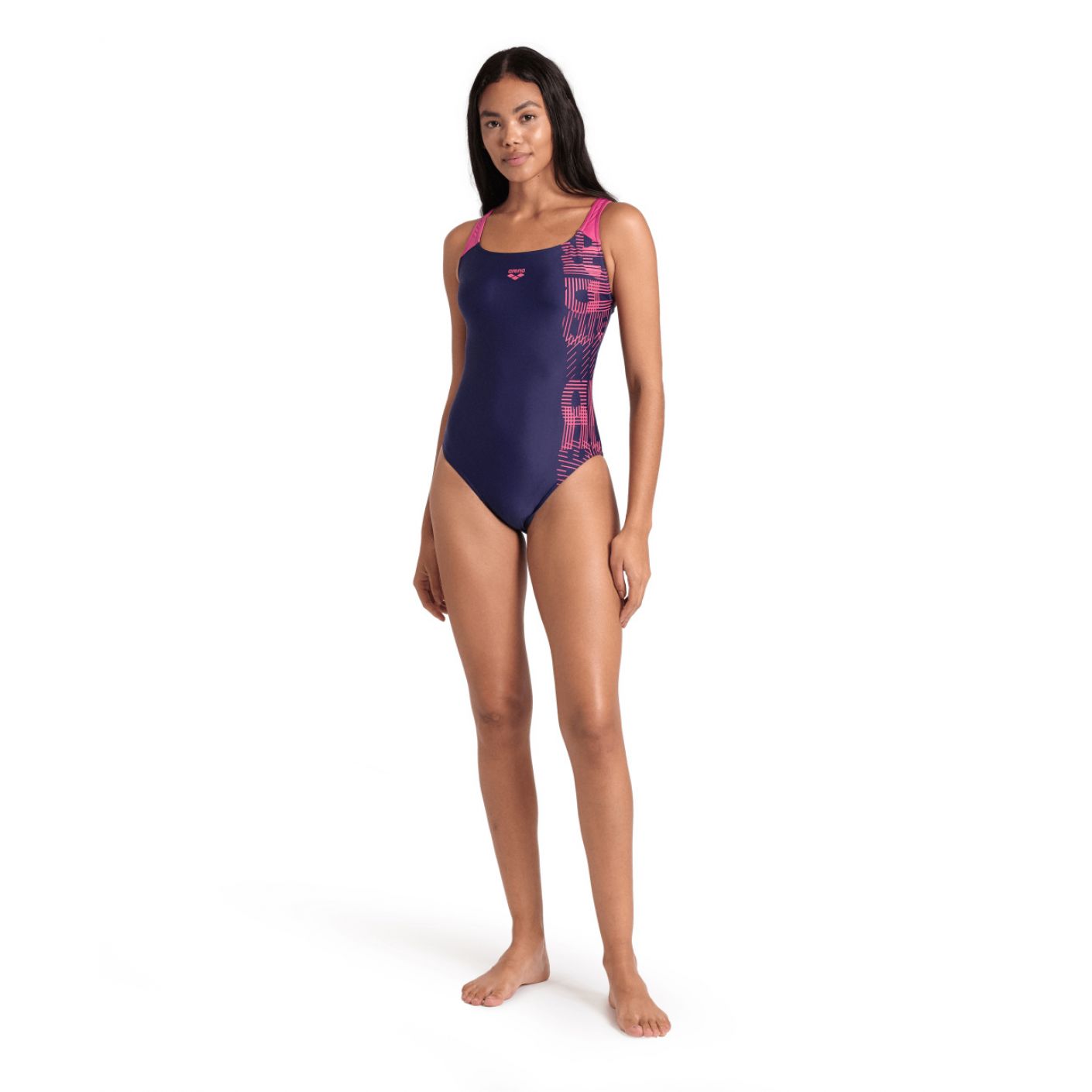 Arena Costume Control Pro Blue/Pink da Donna