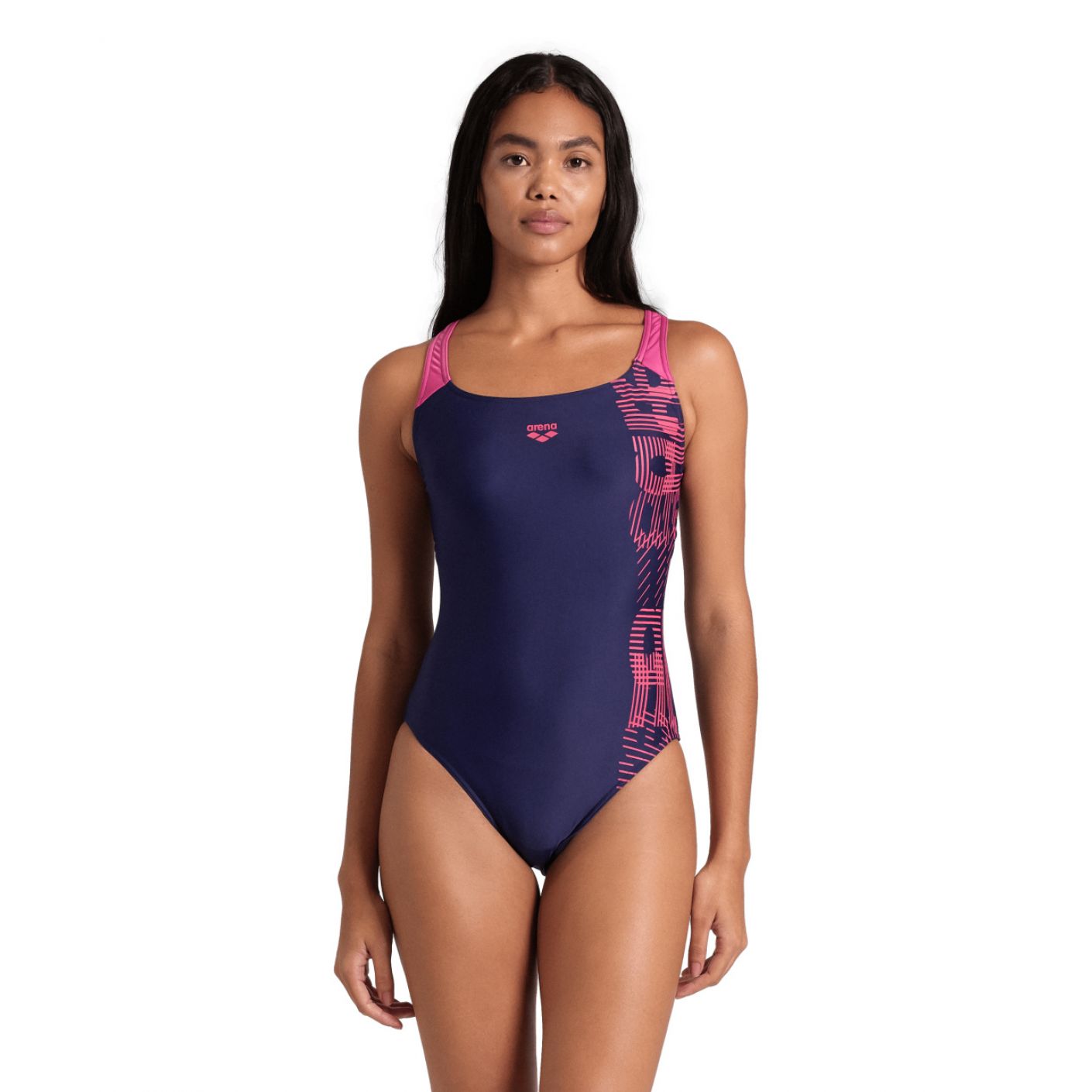 Arena Costume Control Pro Blue/Pink da Donna