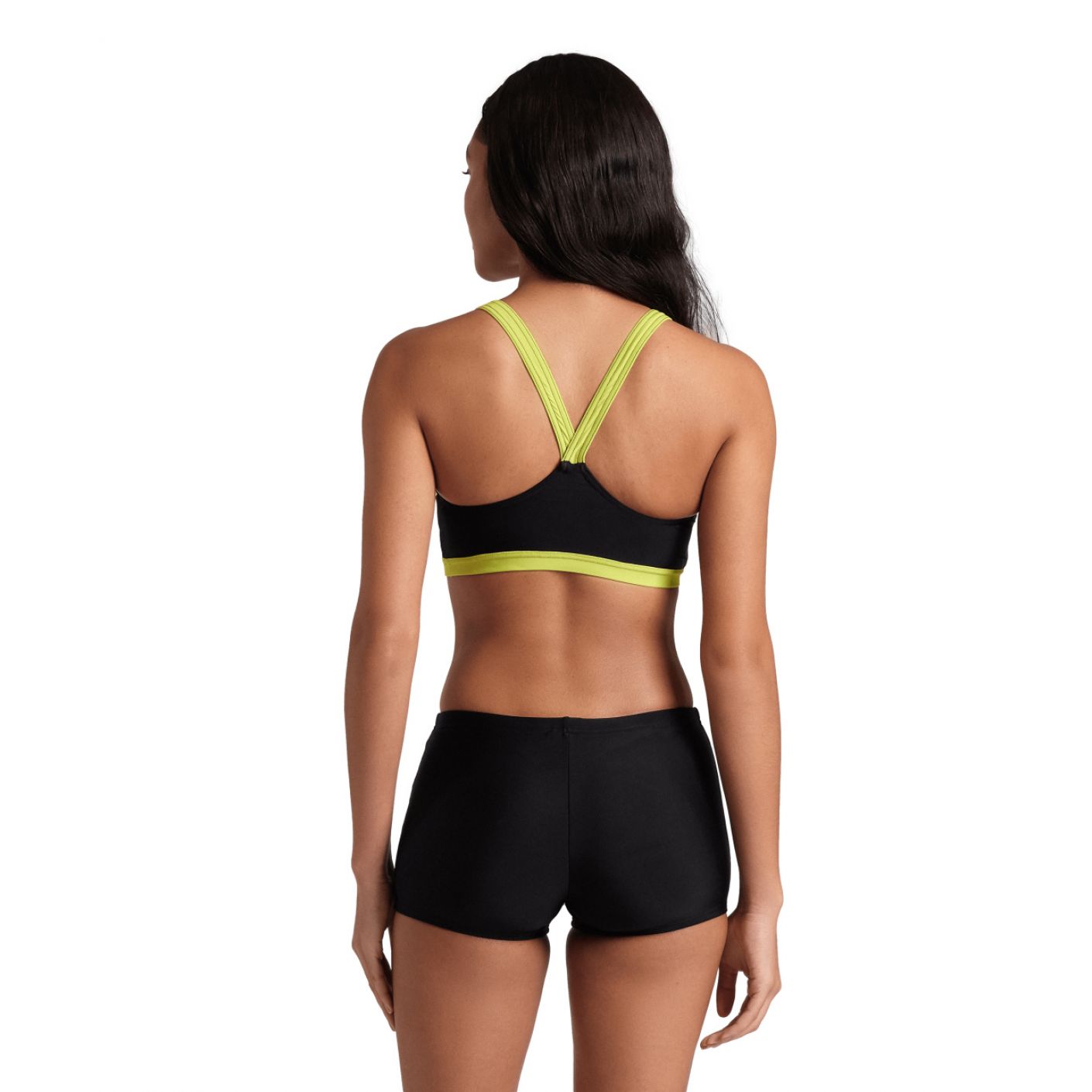 Arena Dive Bikini Energy Black/Soft Green for Women