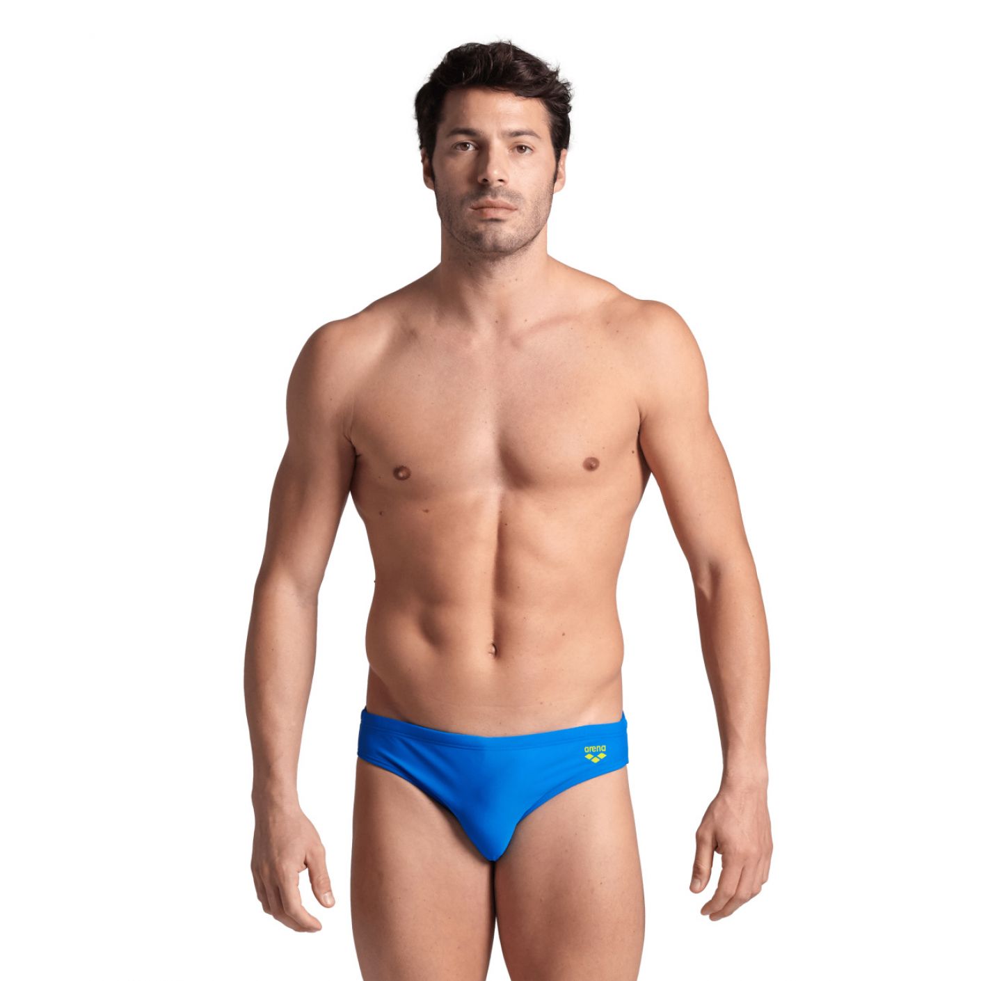 Arena Costume Santamarias Brief Blue China/Soft Green