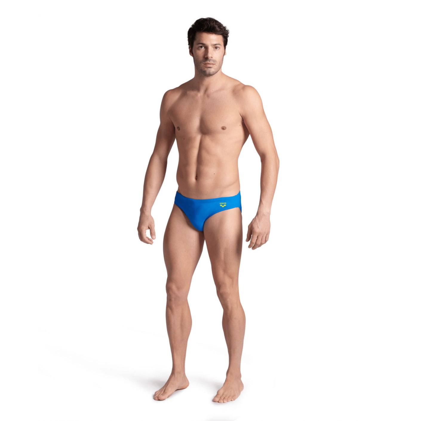 Arena Costume Santamarias Brief Blue China/Soft Green