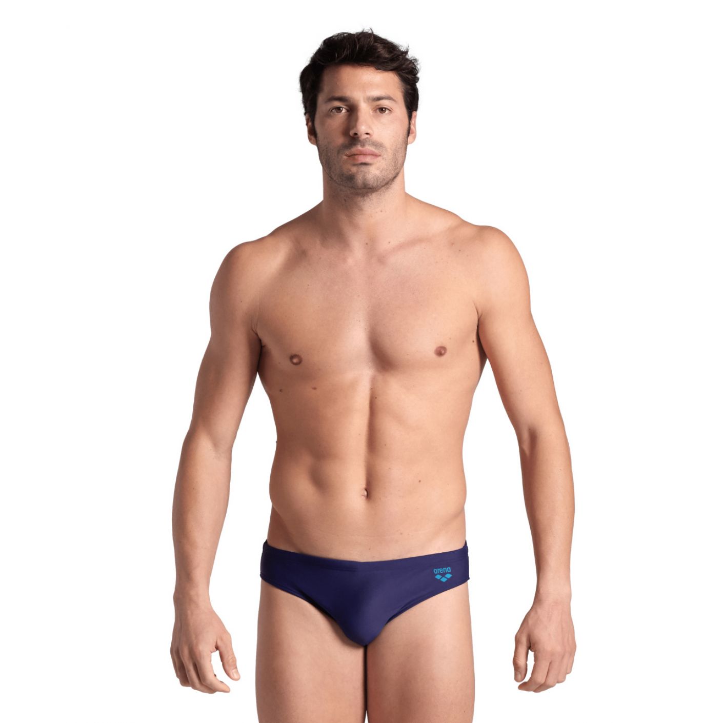 Arena Costume Santamarias Brief Navy/Turquoise