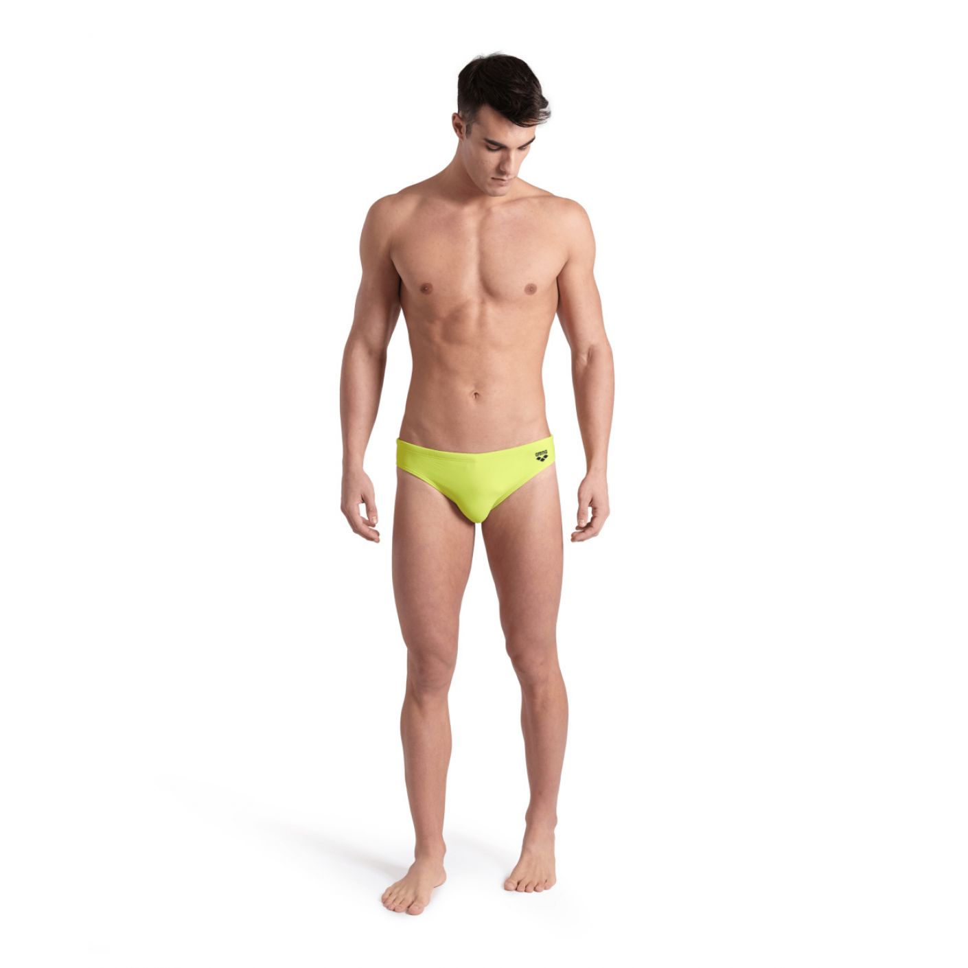 Arena Costume Santamarias Brief Soft Green/Asphalt