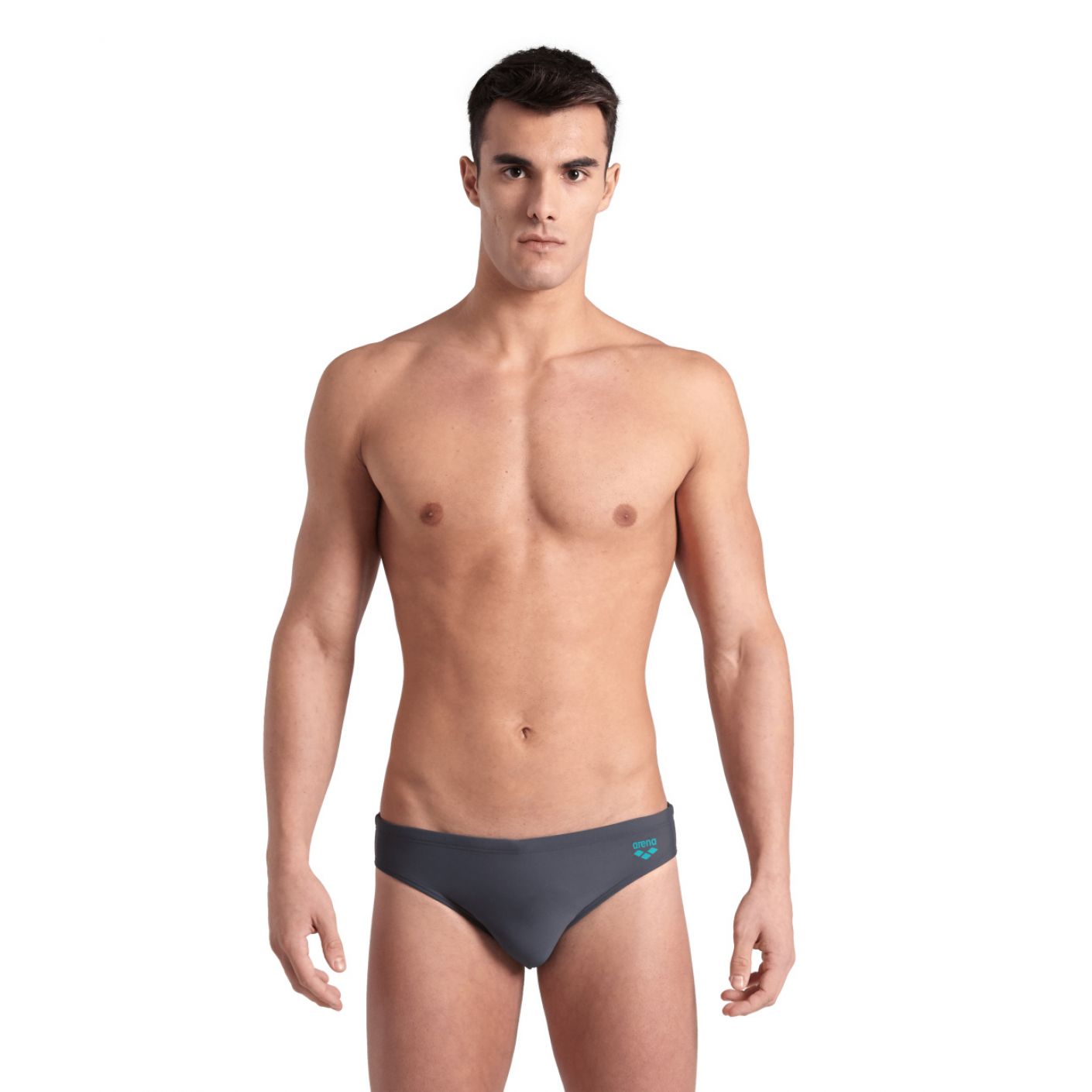 Arena Costume Santamarias Brief Asphalt/Water