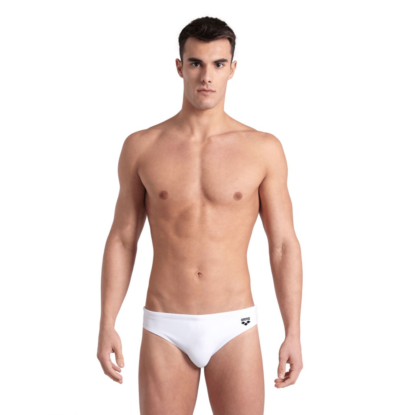 Arena Costume Santamarias Brief White/Black