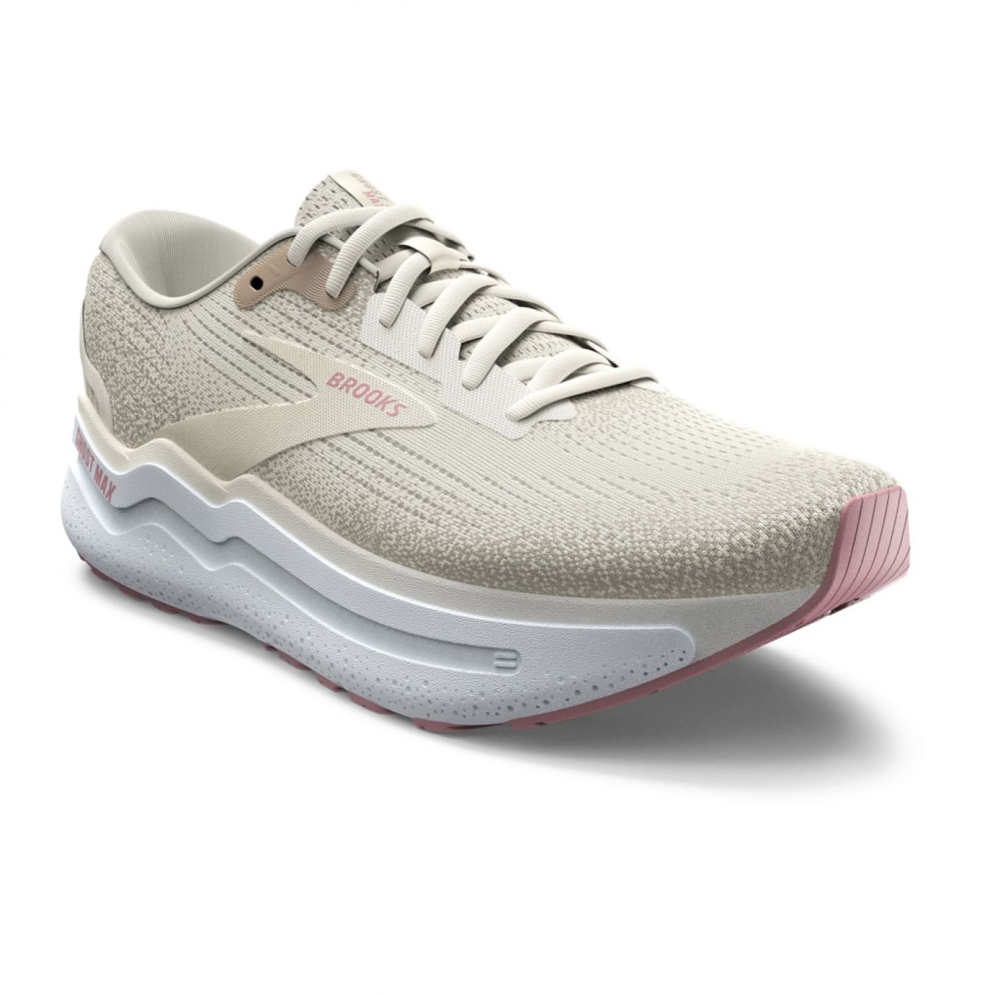 Brooks Ghost Max 2 Coconut Milk/Gray/Zephyr da Donna