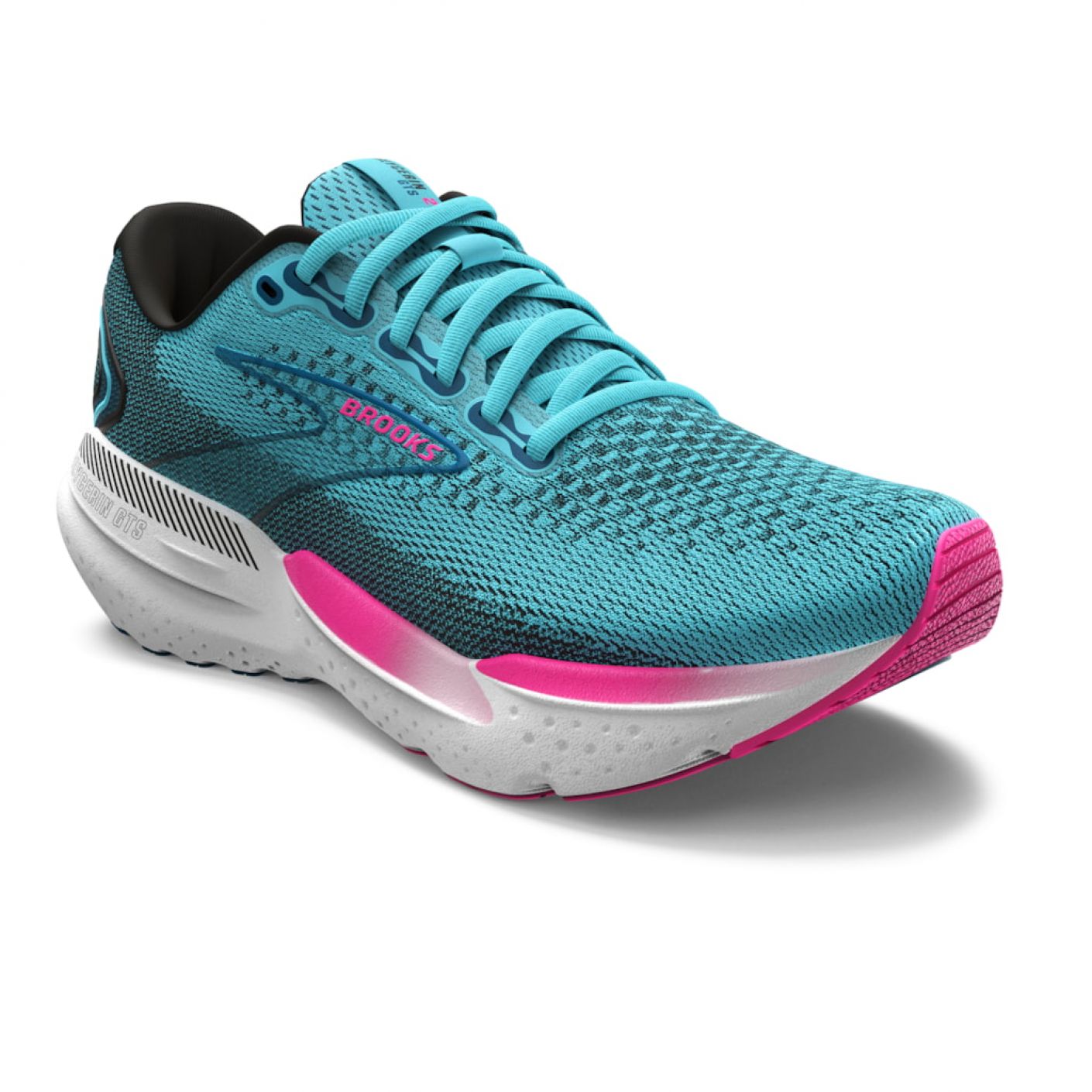 Brooks Glycerin GTS 21 Moroccan Blue/Aqua/Pink da Donna