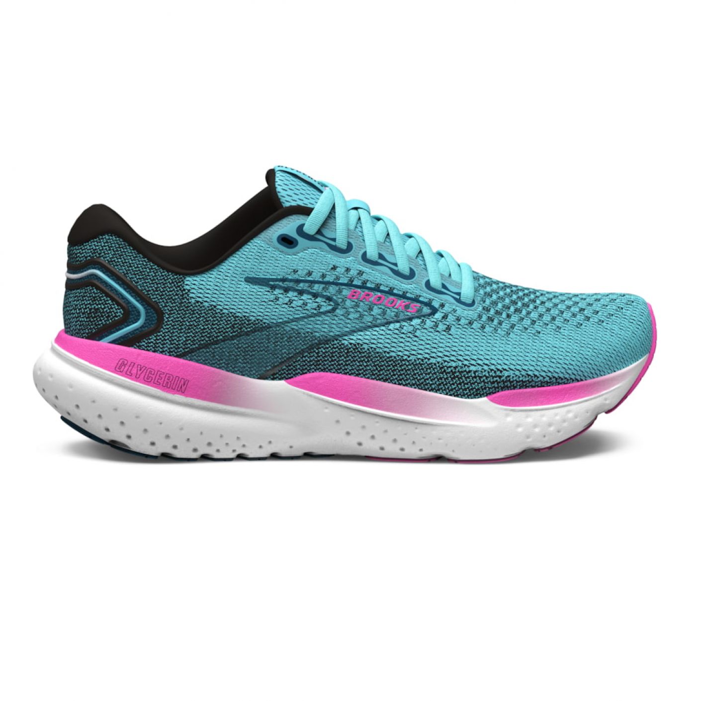 Brooks Glycerin 21 Moroccan Blue Aqua Pink da Donna