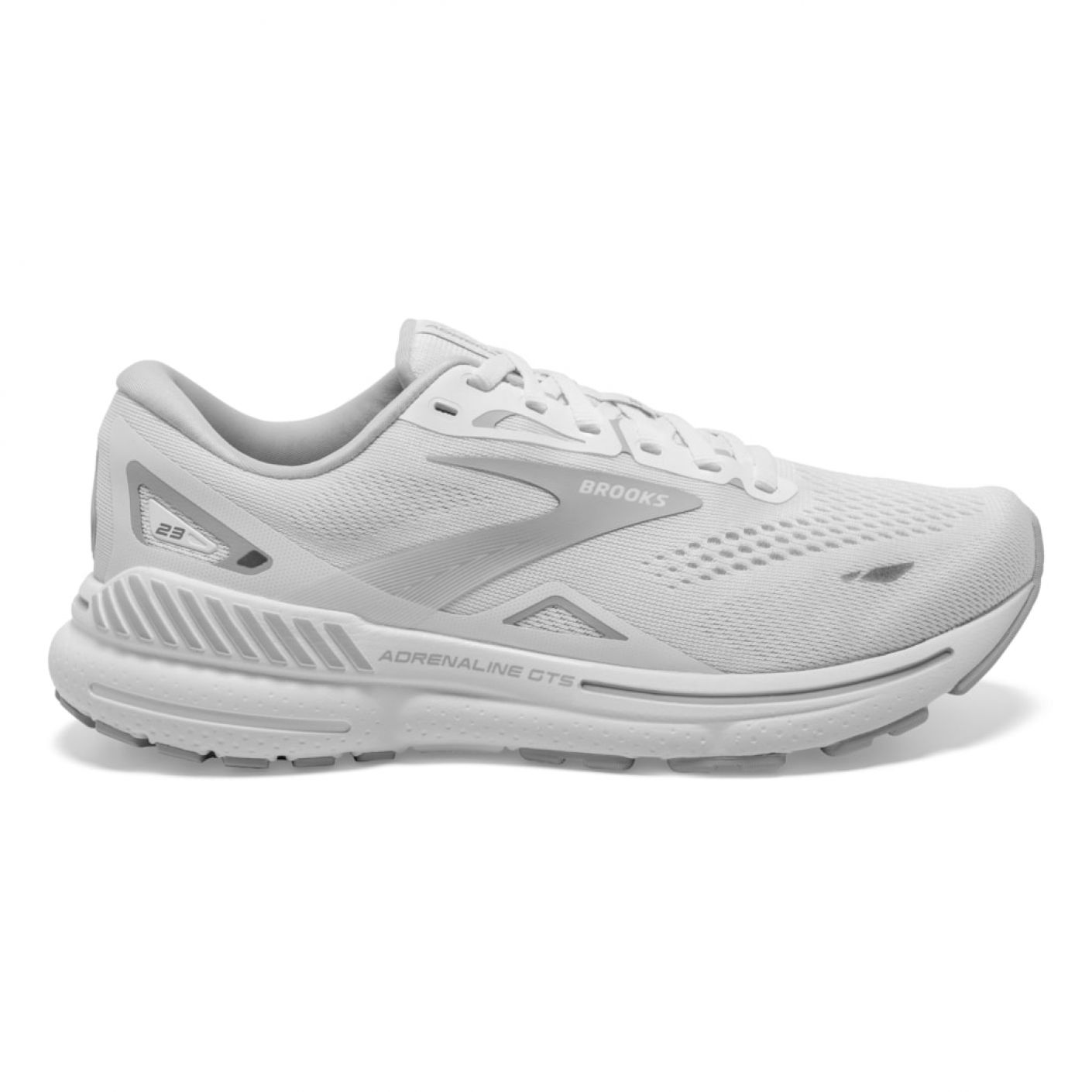 Brooks Adrenaline GTS 23 White/Oyster/Silver da Donna