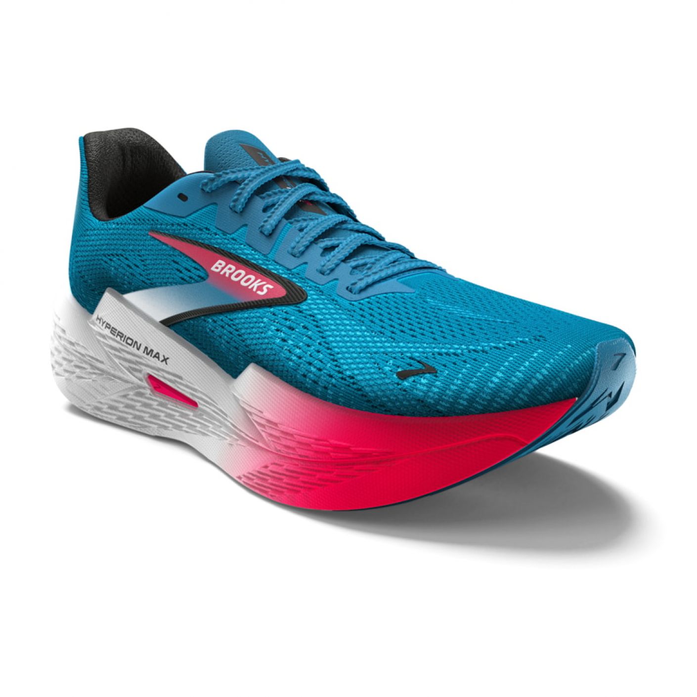 Brooks Hyperion Max 2 Crystal Seas/Diva Pink/Black da Uomo
