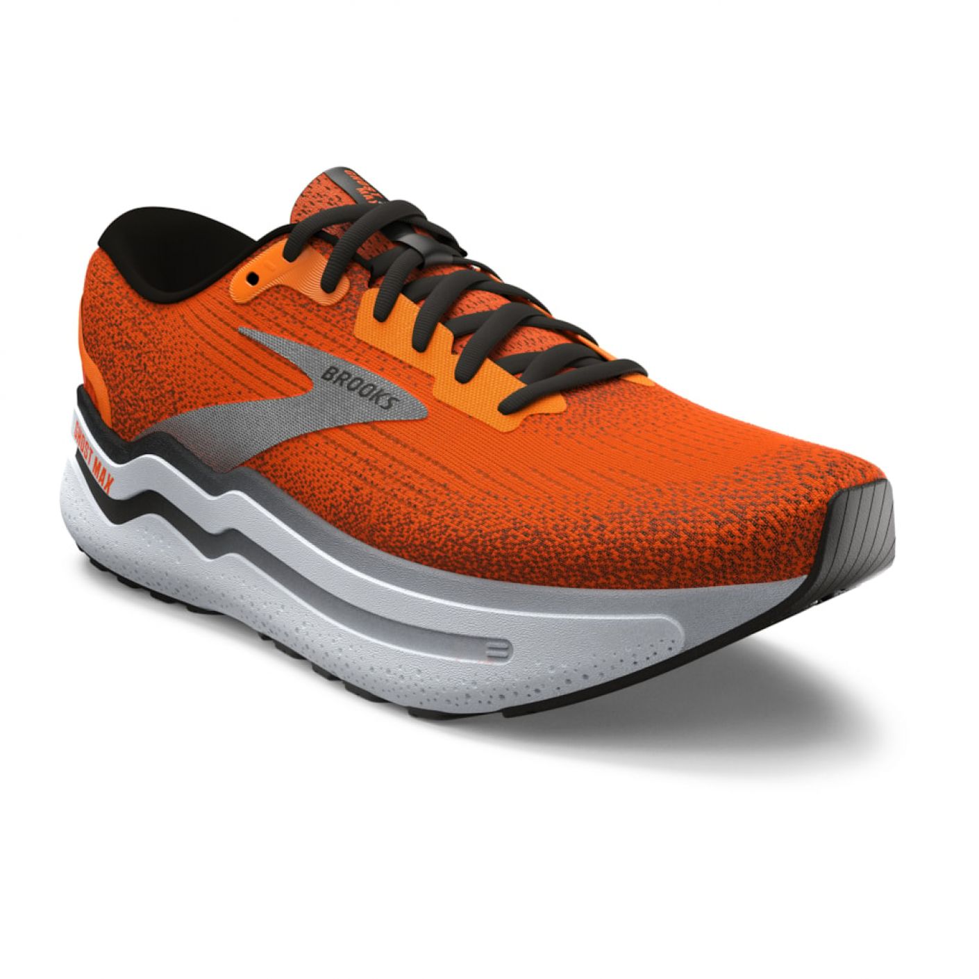 Brooks Ghost Max 2 Orange Orange Black da Uomo