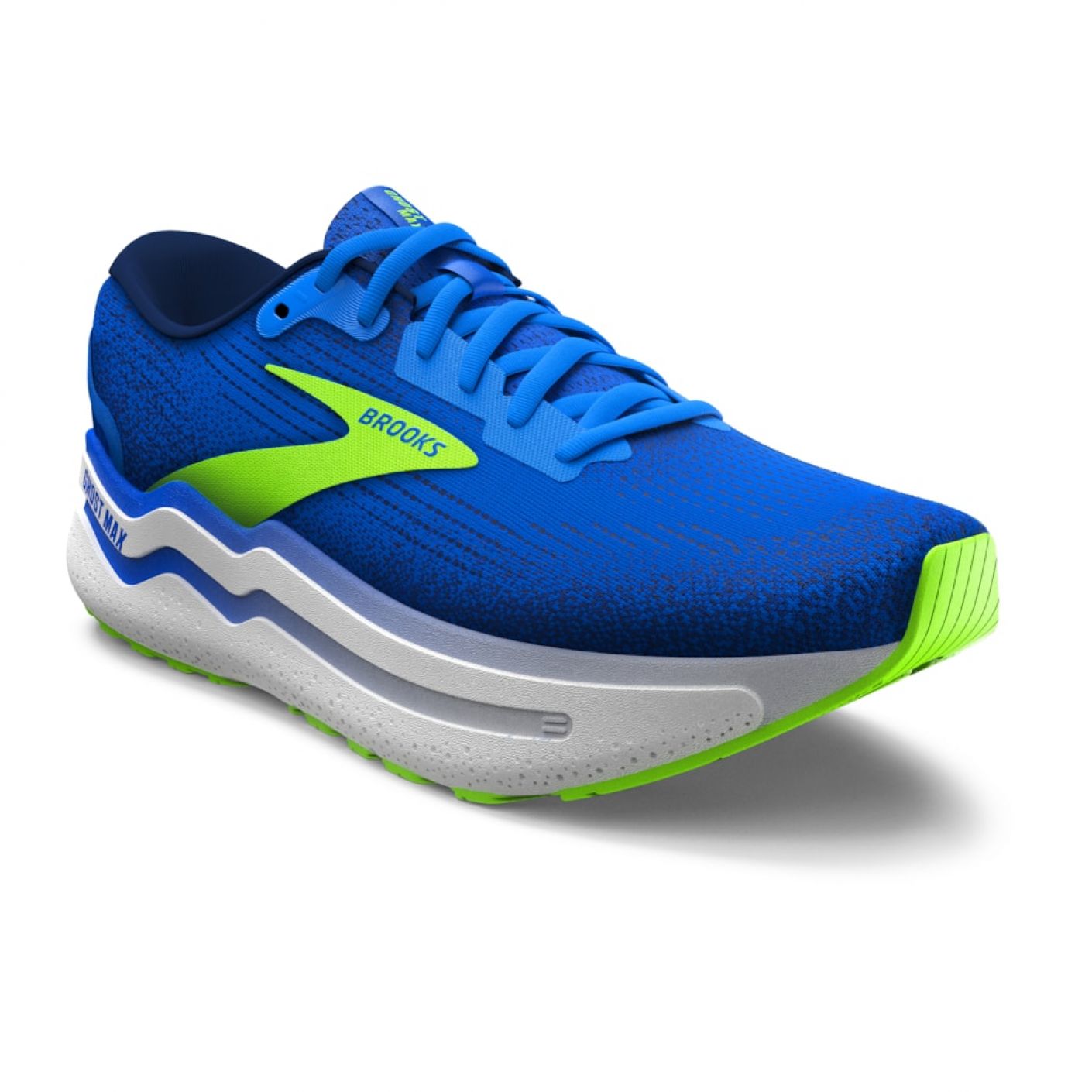 Brooks Ghost Max 2 Dutch Blue/Green Gecko/Peacoat da Uomo