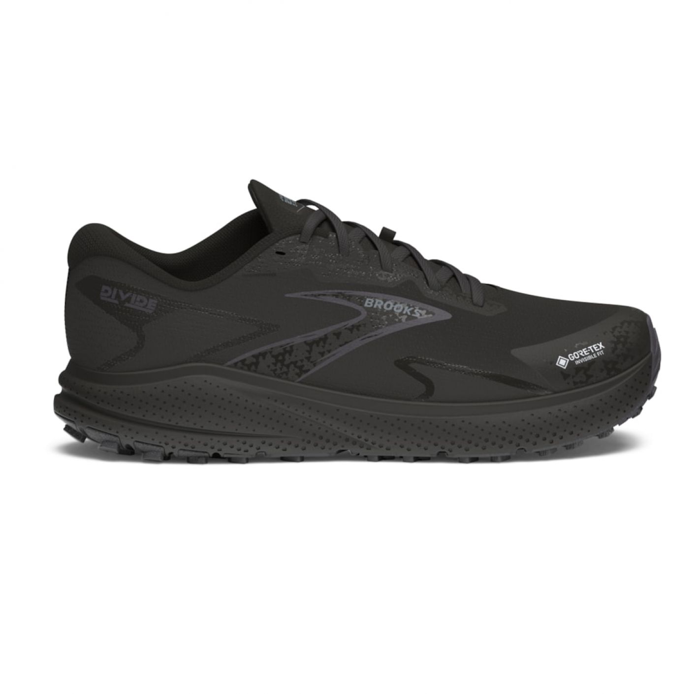 Brooks Divide 5 GTX Black/Alloy/Primer Grey da Uomo