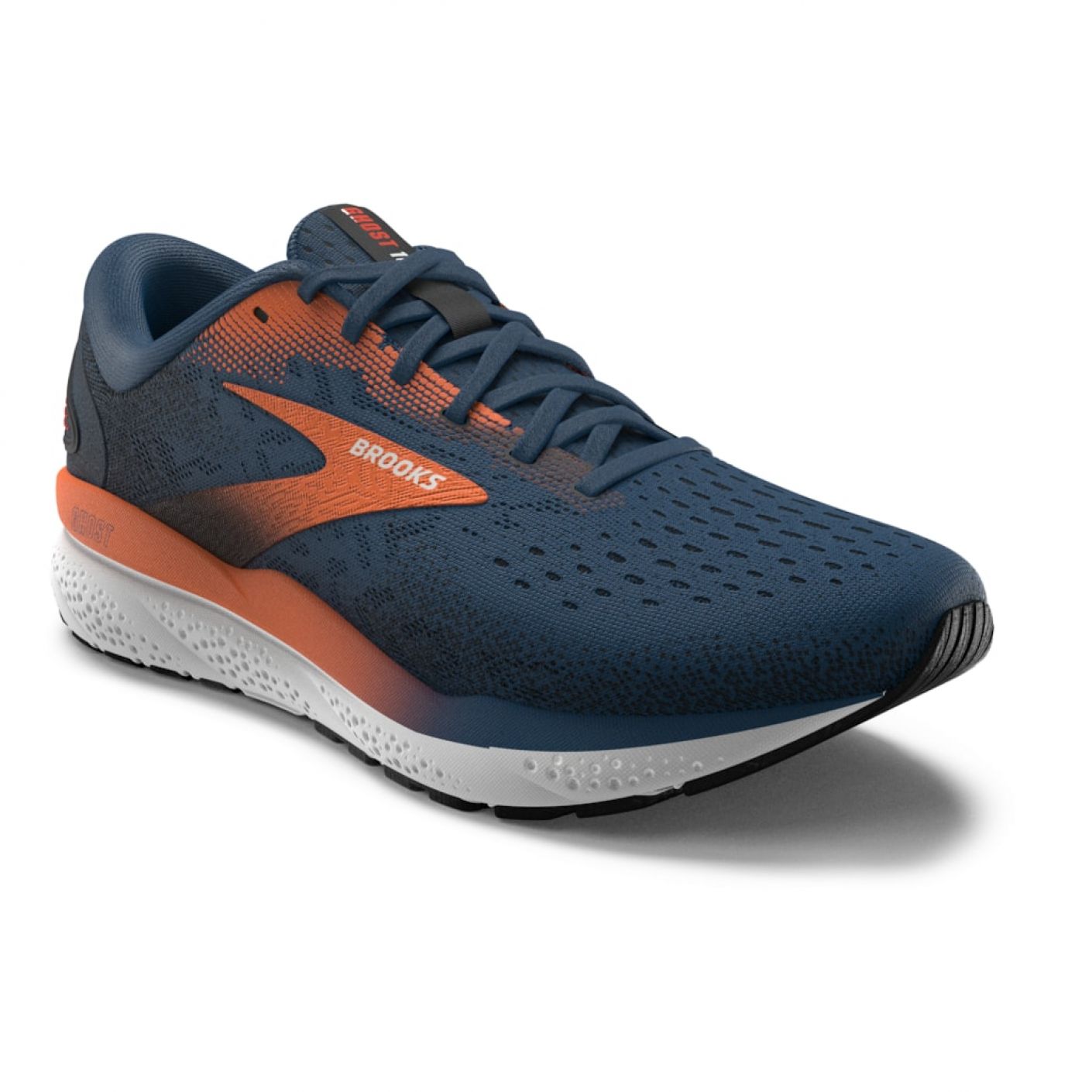 Brooks Ghost 16 Blue Opal/Black/Nasturtium da Uomo