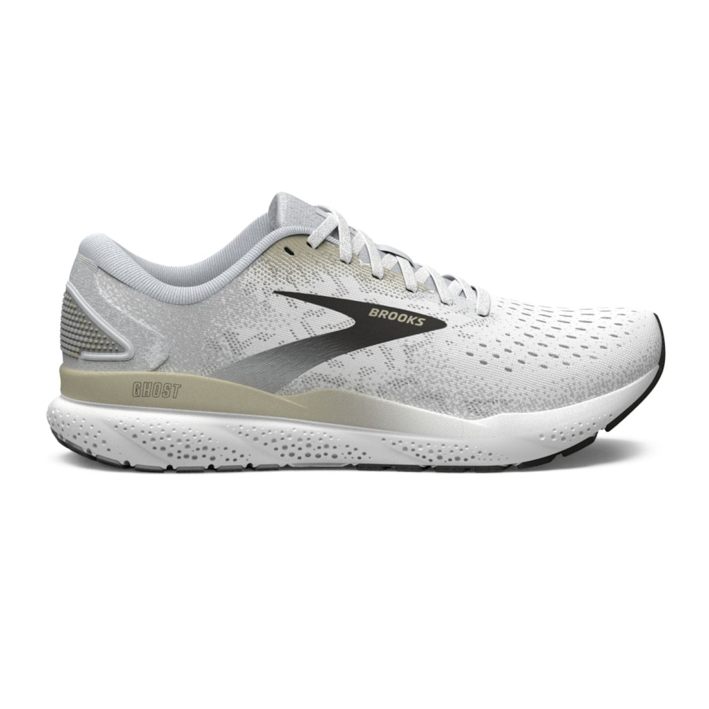 Brooks Ghost 16 White Pelican Oyster da Uomo