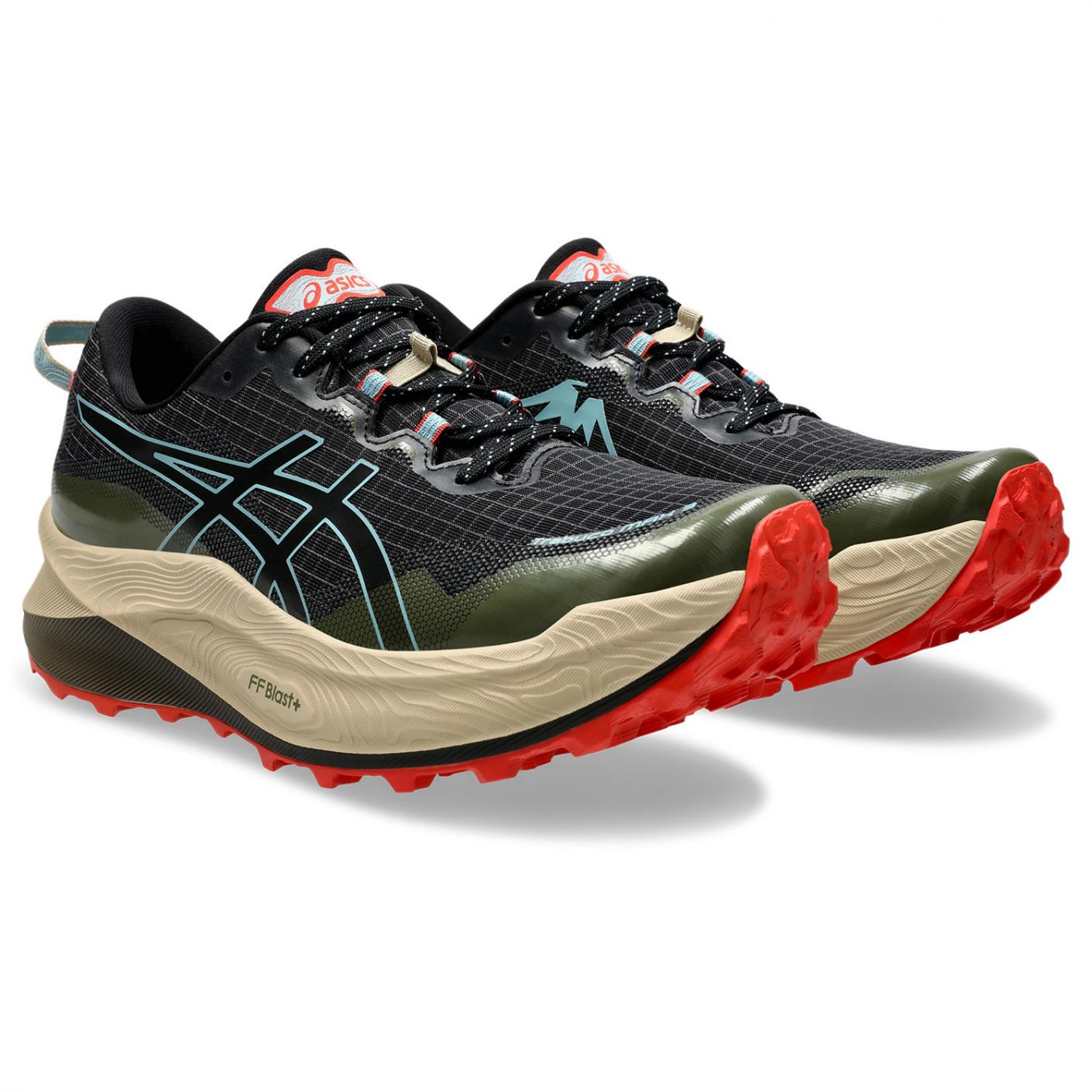 Asics Trabuco Max 3 Black/Smoke Blue da Uomo